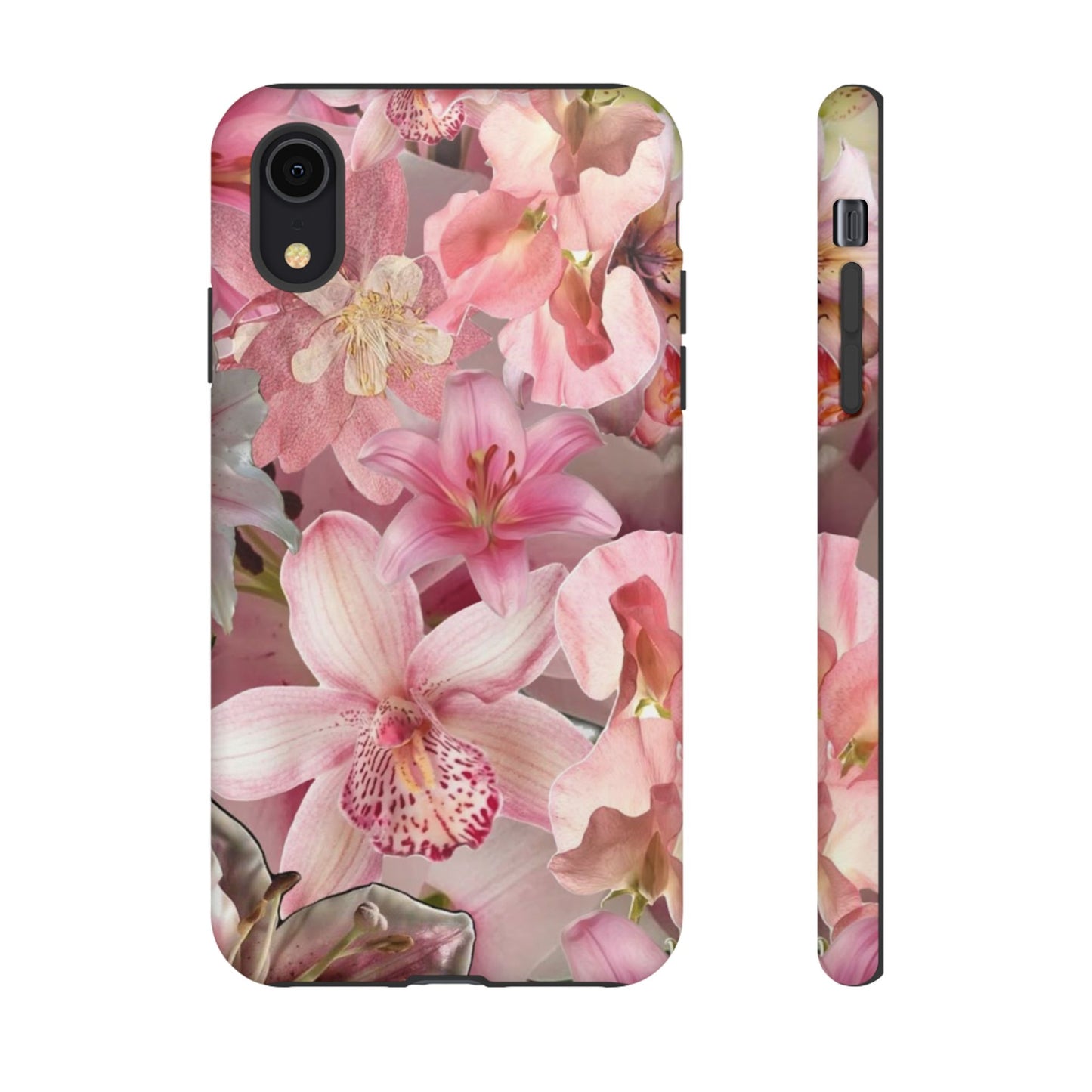 Phone Case - Matte & Glossy Tough Case Lily Flowers