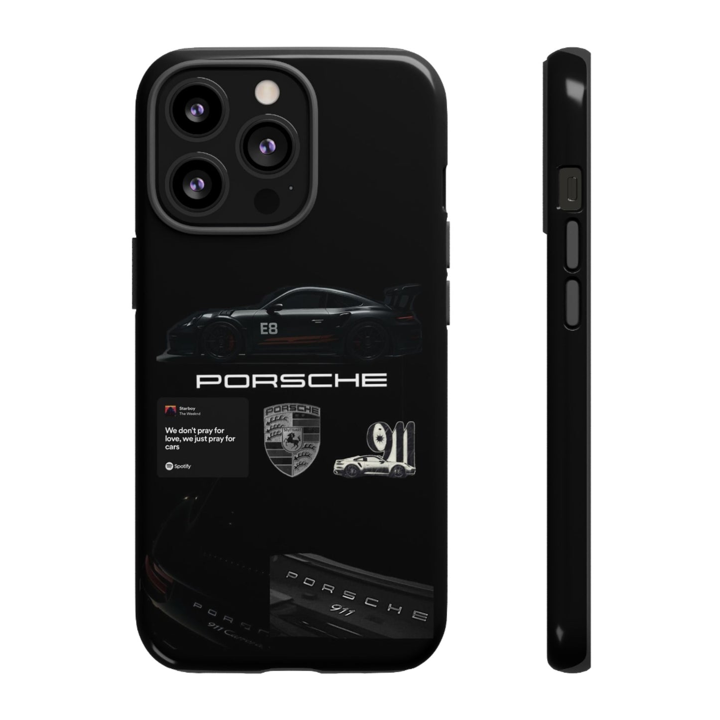 Porsche Phone Case, Tough Phone Cover, Stylish Car Accessories, Durable Smartphone Case, Gifts for Car Enthusiasts, Automotive Decor