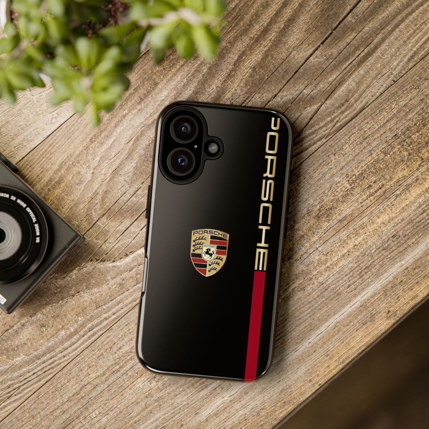 Porsche Tough Phone Case, Durable Car Lover Accessory, Protective Cover, Gift for Auto Enthusiasts, Racing Themed Phone Accessory