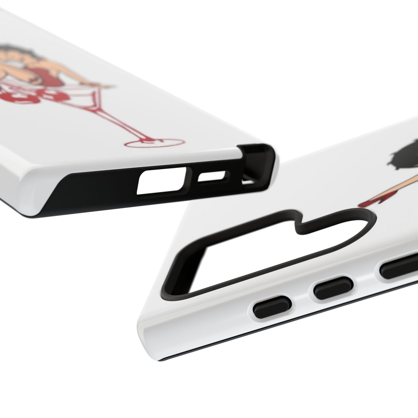Betty Boop Martini Phone Case - Stylish Tough Cases for Fun Lovers