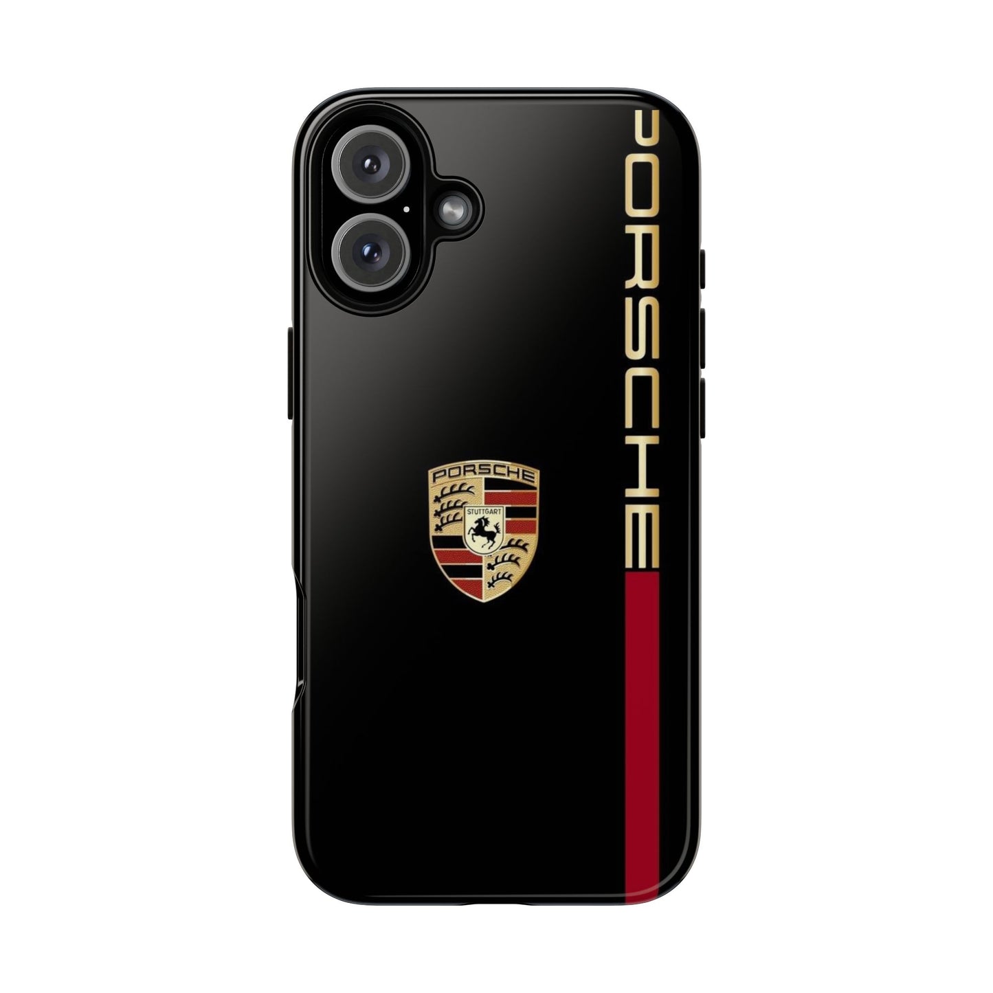 Porsche Tough Phone Case, Durable Car Lover Accessory, Protective Cover, Gift for Auto Enthusiasts, Racing Themed Phone Accessory