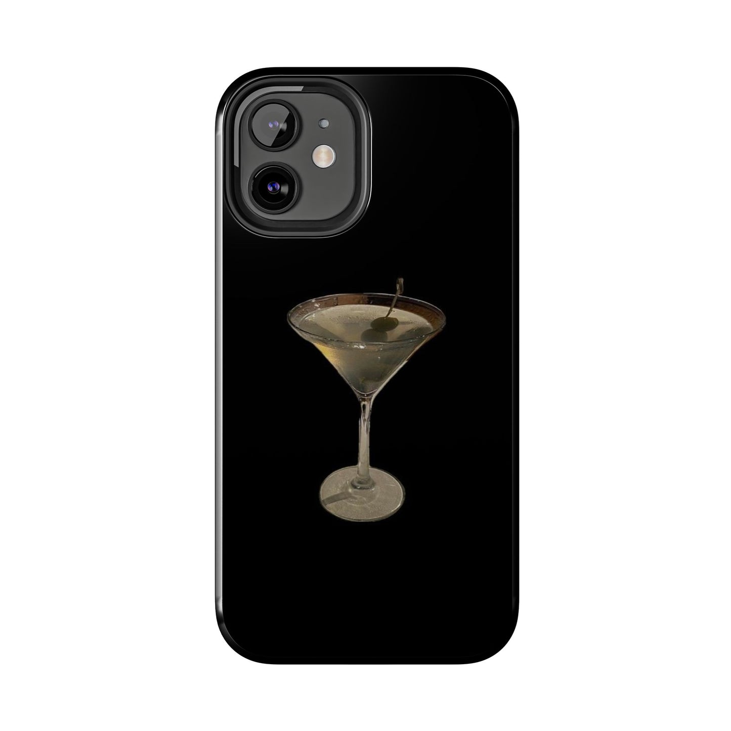 Stylish Martini Tough Phone Case - Perfect for Cocktail Lovers