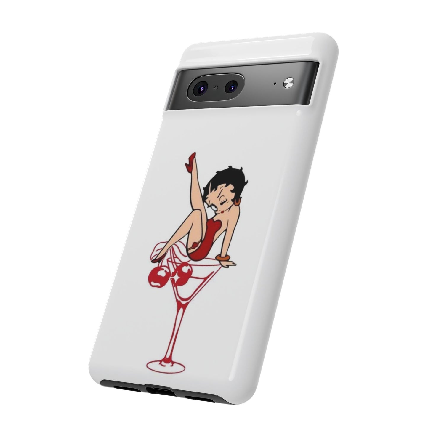 Betty Boop Martini Phone Case - Stylish Tough Cases for Fun Lovers