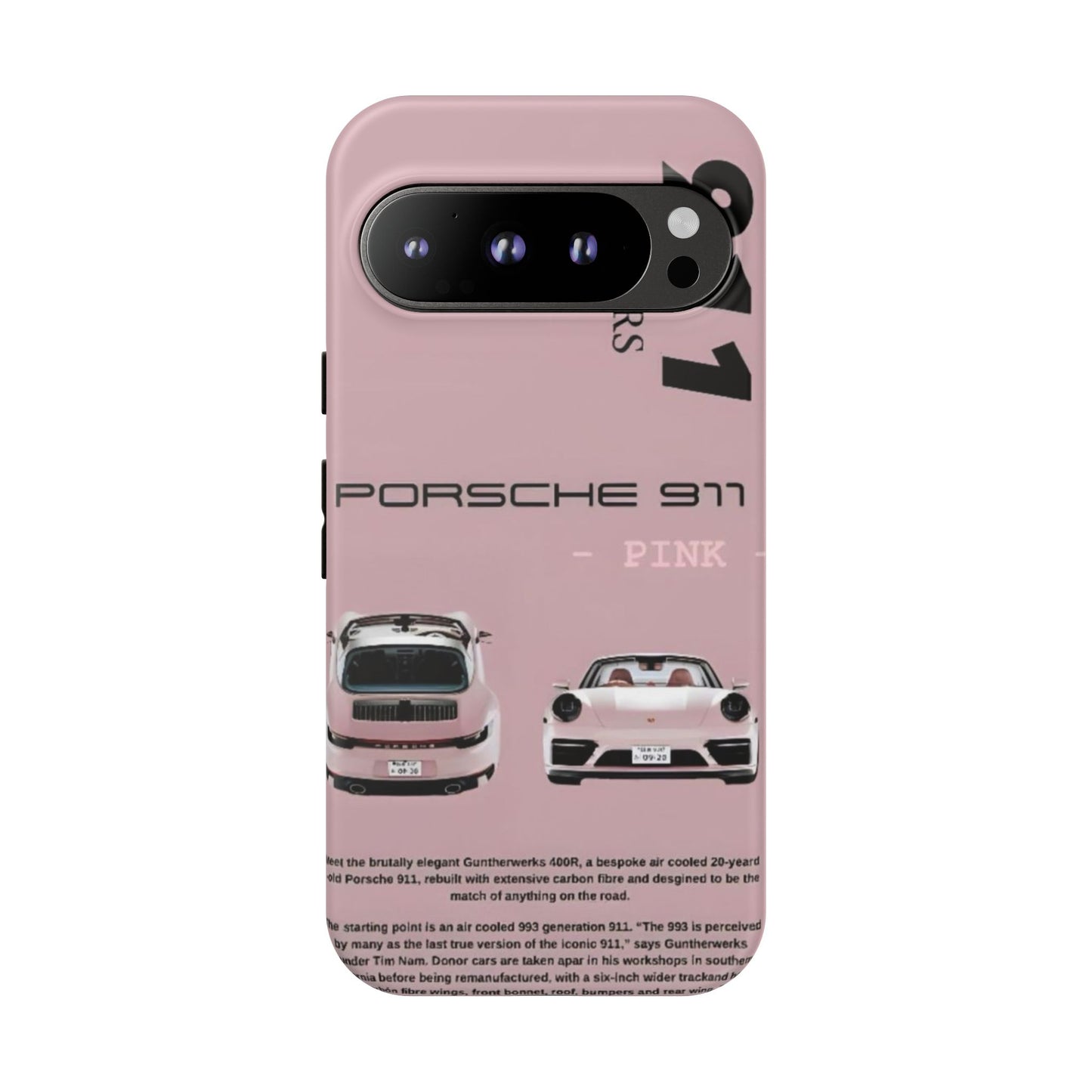 Porsche 911 Phone Case | Tough Cases for Car Lovers, Stylish Protection, Gift for Him/Her, Automotive Enthusiast