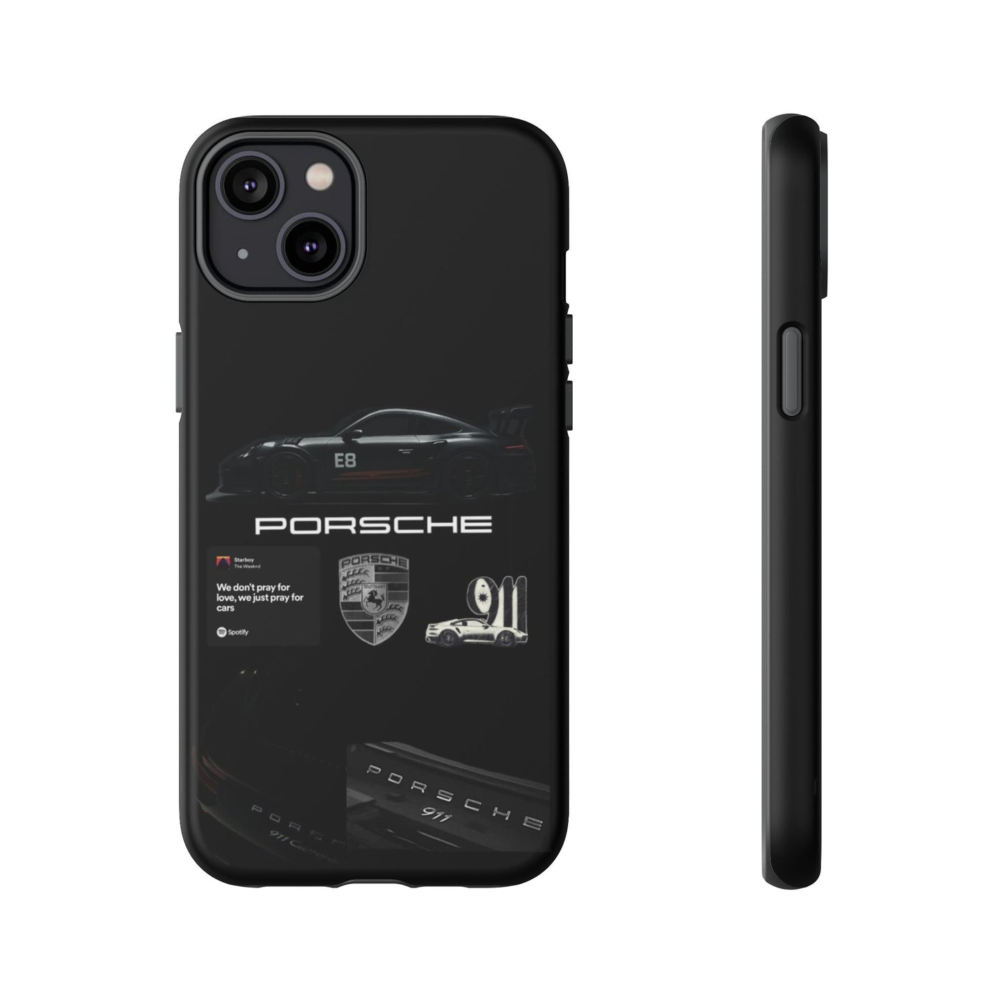 Porsche Phone Case, Tough Phone Cover, Stylish Car Accessories, Durable Smartphone Case, Gifts for Car Enthusiasts, Automotive Decor