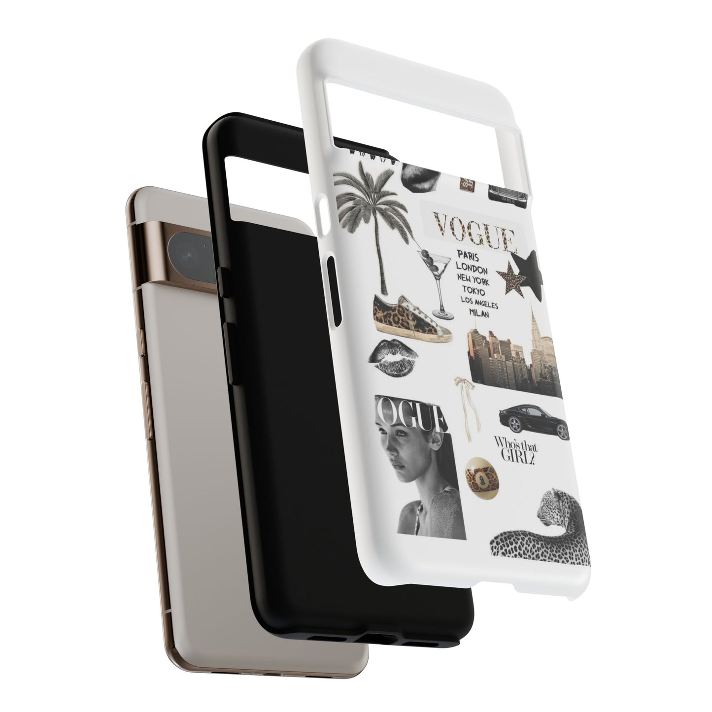Chic Phone Case - Vogue-Inspired Tough Case for Fashion Lovers, Stylish Accessories, Unique Gift for Her, Trendy Mobile Cover, [...]