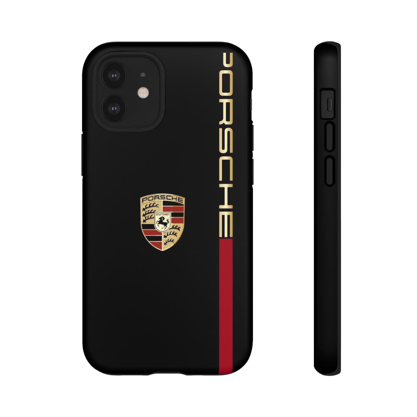 Porsche Tough Phone Case, Durable Car Lover Accessory, Protective Cover, Gift for Auto Enthusiasts, Racing Themed Phone Accessory