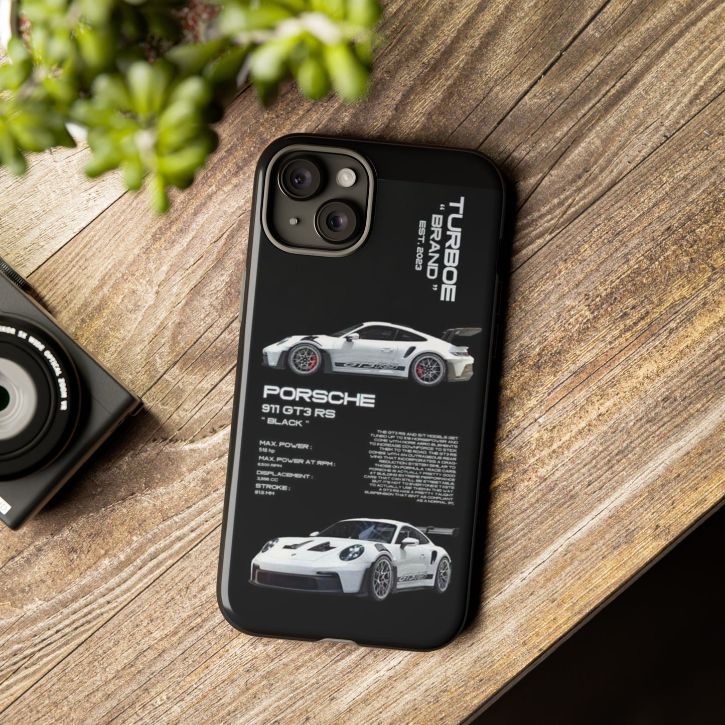 Porsche Phone Case, Tough Car Case, Automotive Gift, Racing Enthusiast Accessory, Stylish Smartphone Protection