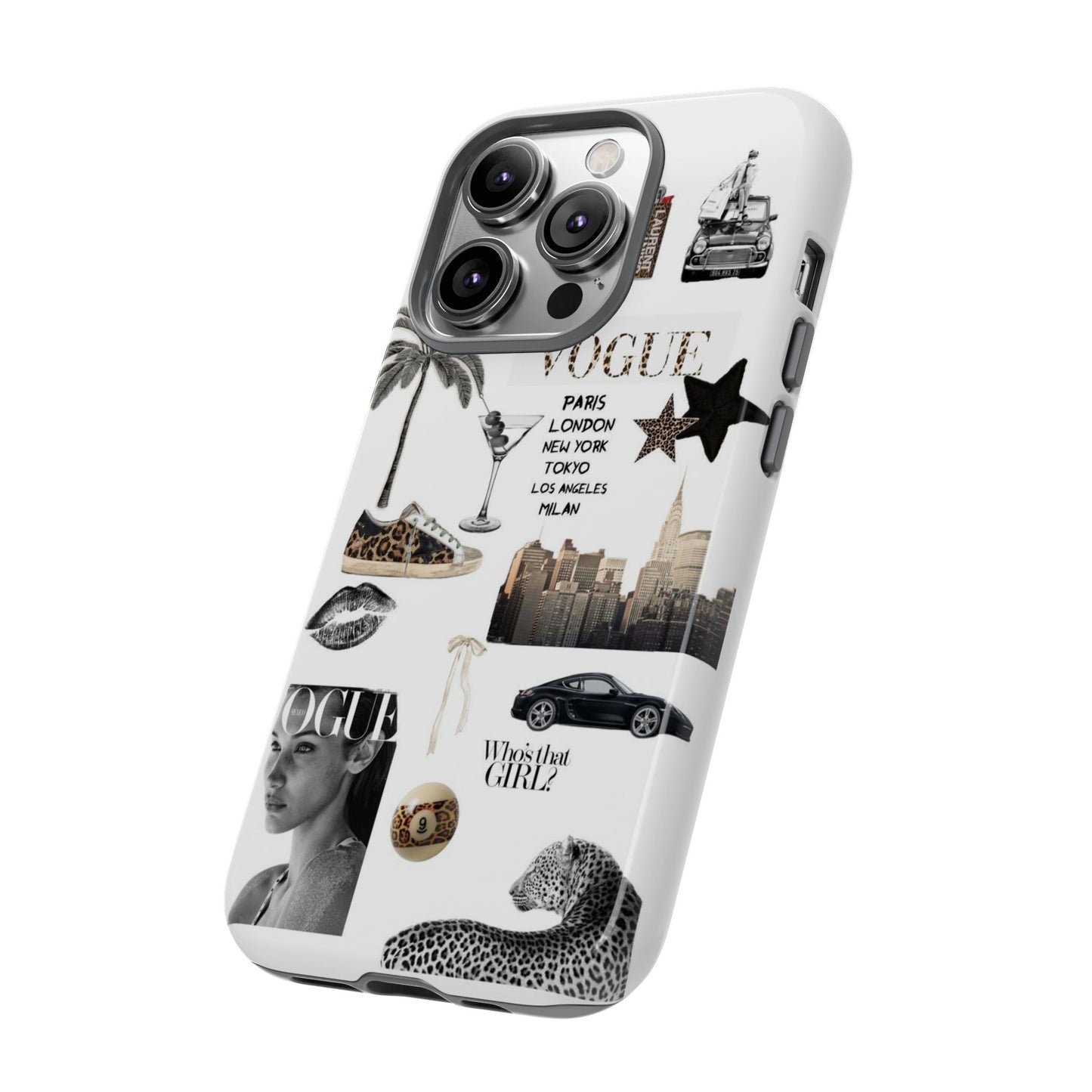 Chic Phone Case - Vogue-Inspired Tough Case for Fashion Lovers, Stylish Accessories, Unique Gift for Her, Trendy Mobile Cover, [...]