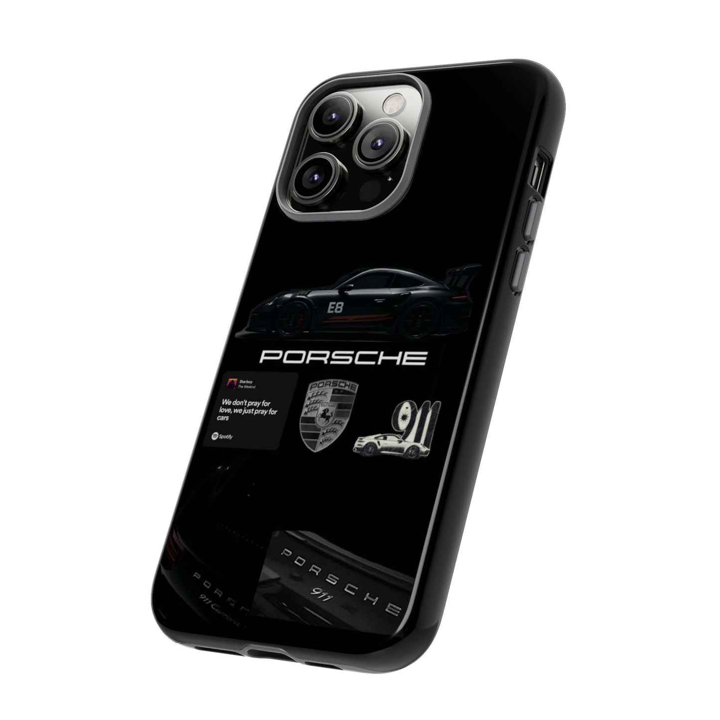 Porsche Phone Case, Tough Phone Cover, Stylish Car Accessories, Durable Smartphone Case, Gifts for Car Enthusiasts, Automotive Decor