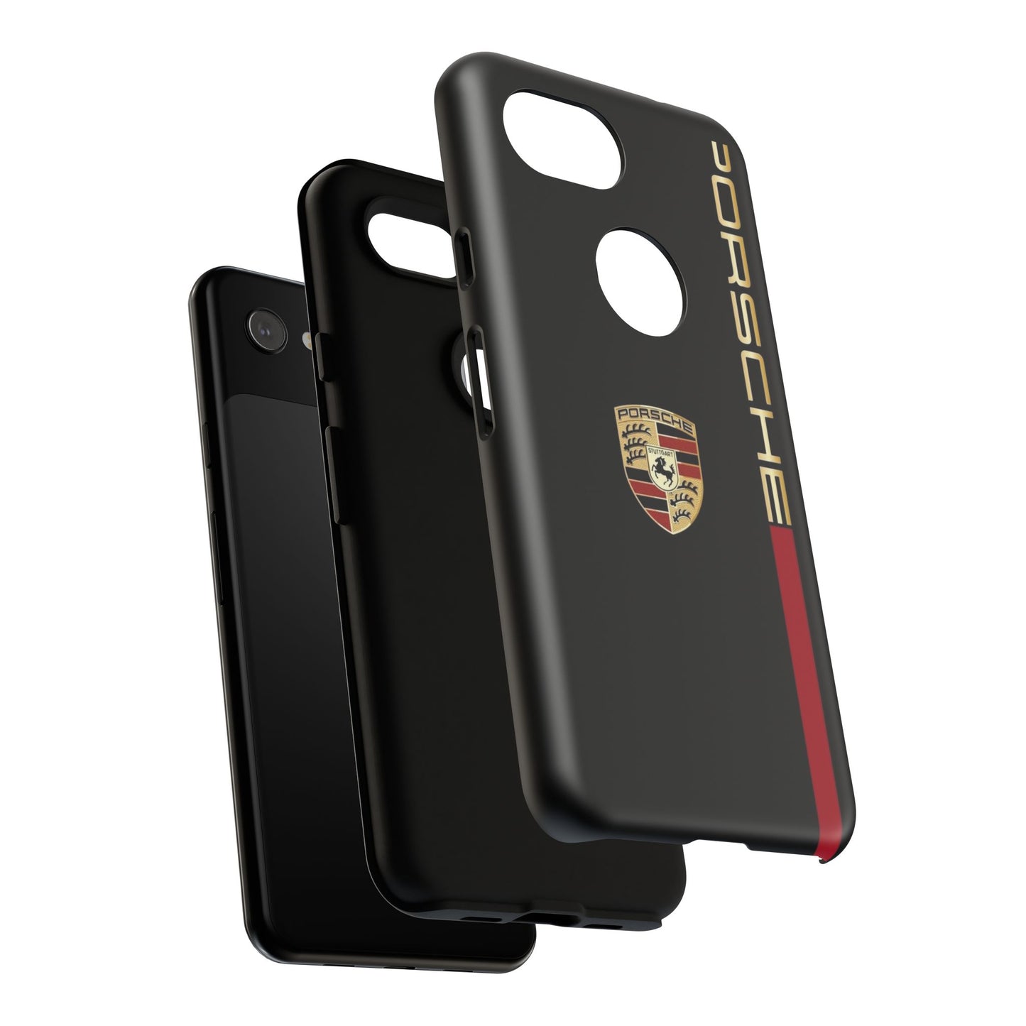 Porsche Tough Phone Case, Durable Car Lover Accessory, Protective Cover, Gift for Auto Enthusiasts, Racing Themed Phone Accessory