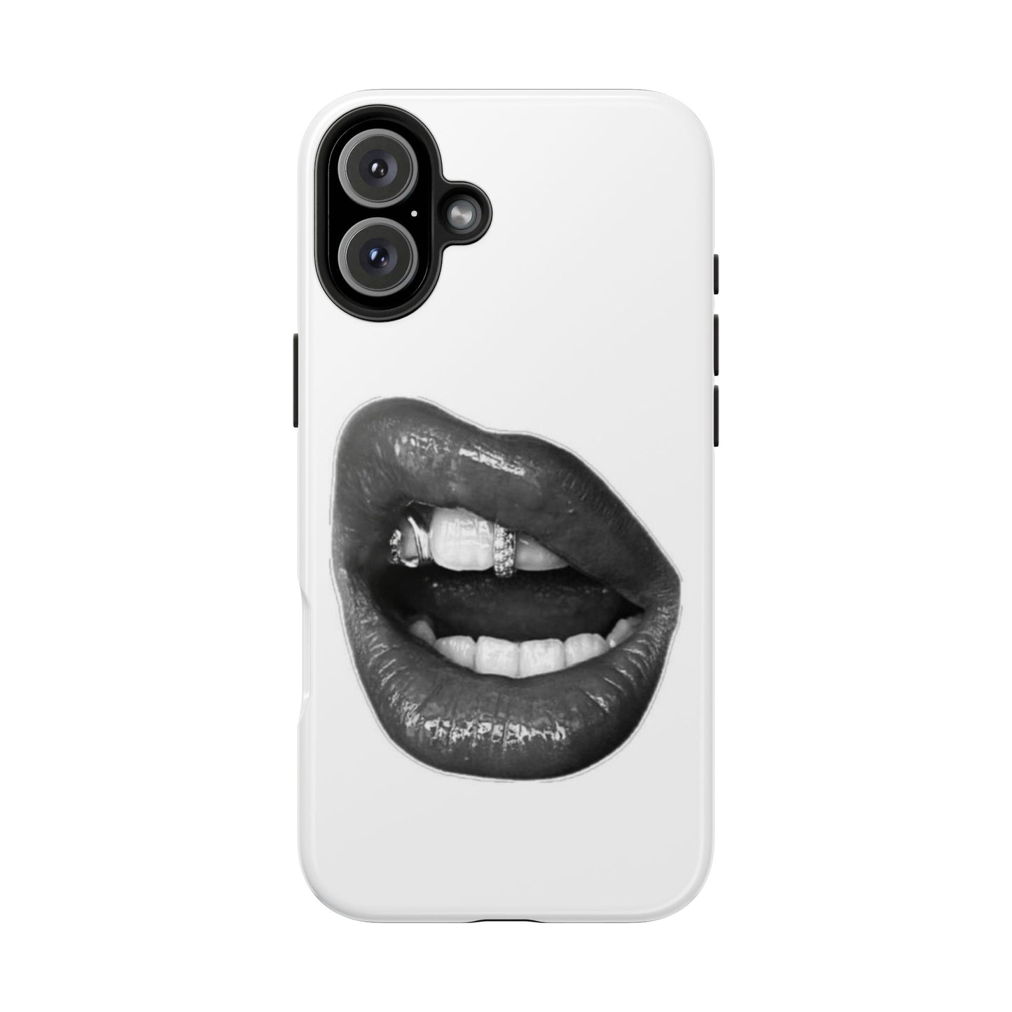 Bold Lip Art Tough Phone Case - Stylish & Protective Cover for Trendsetters