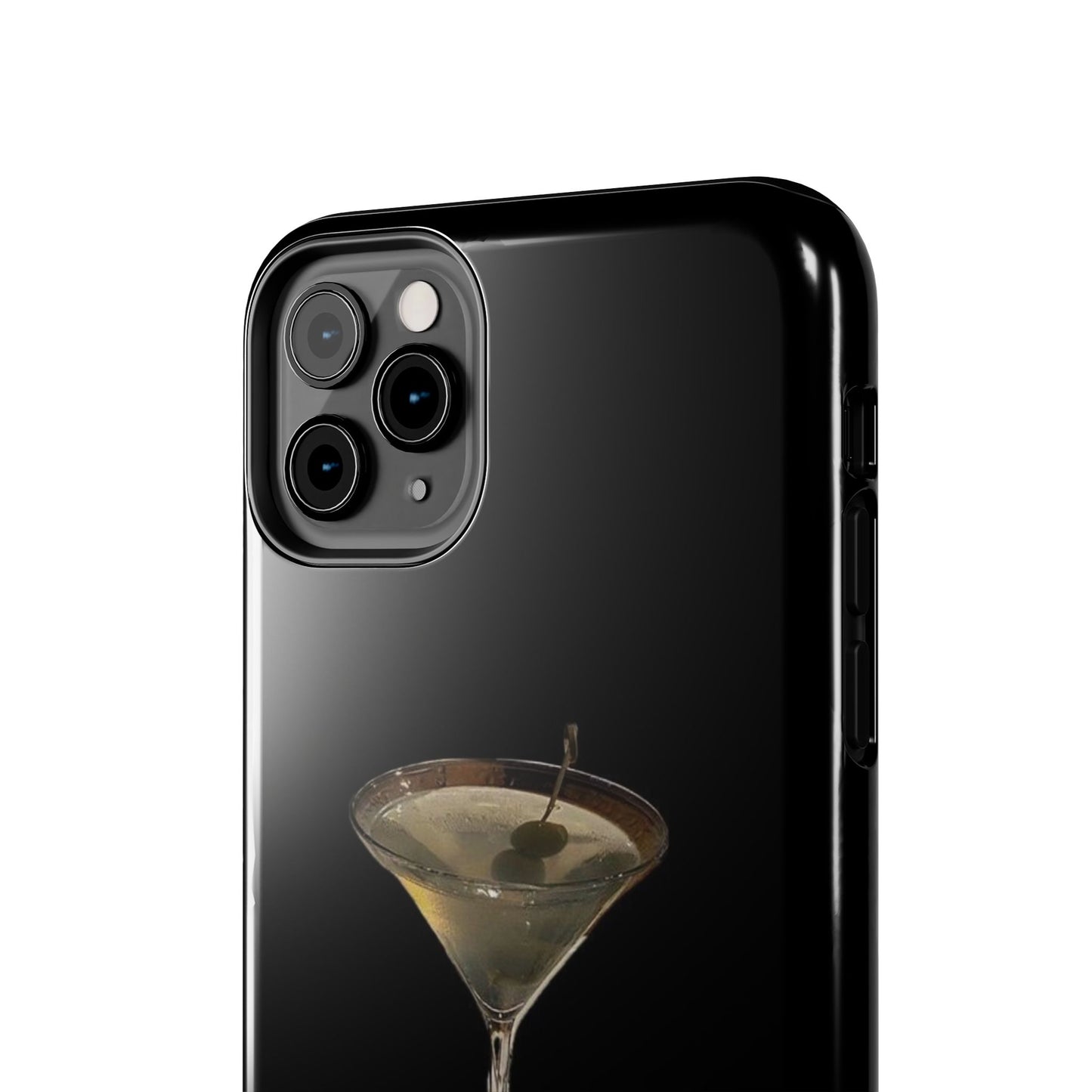 Stylish Martini Tough Phone Case - Perfect for Cocktail Lovers