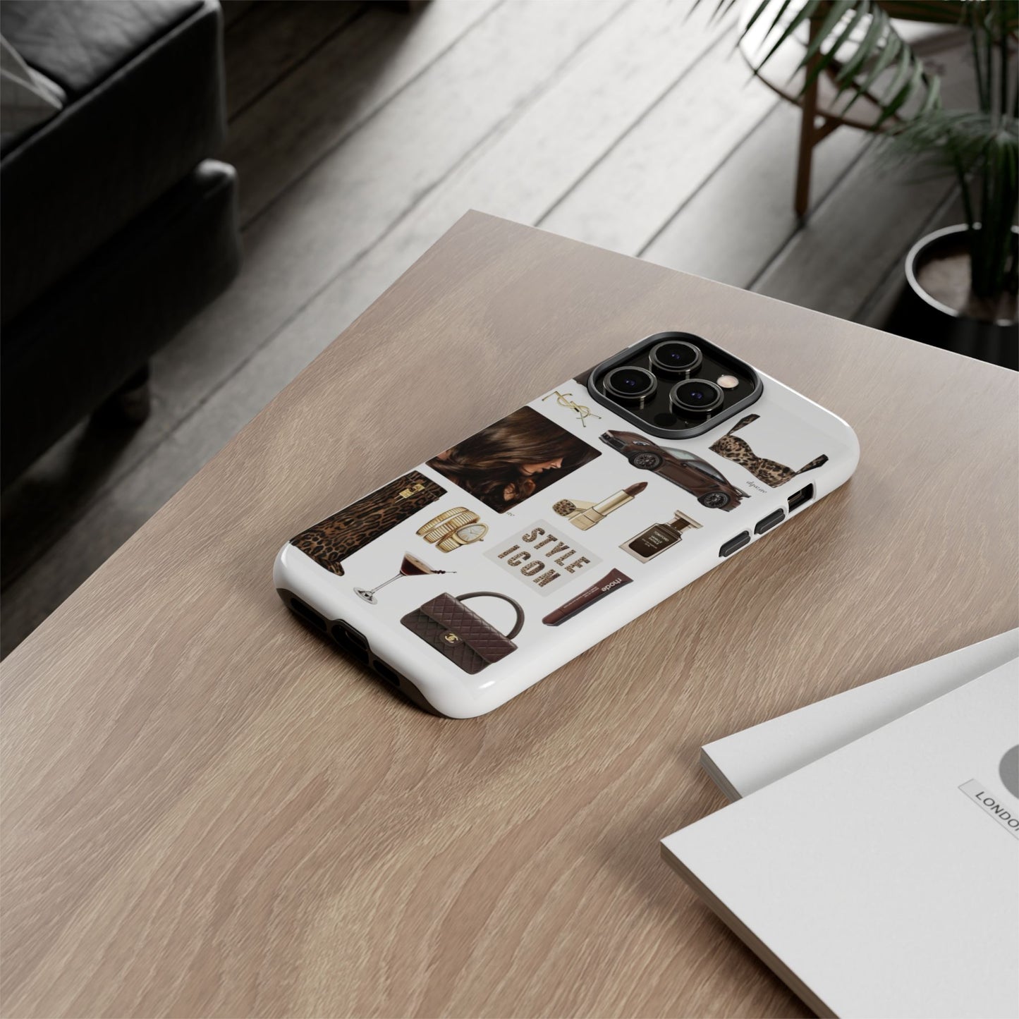 Stylish Phone Case for Fashion Lovers, Chic Gift for Her, Trendy Protective Cover, Perfect for Birthday or Holiday