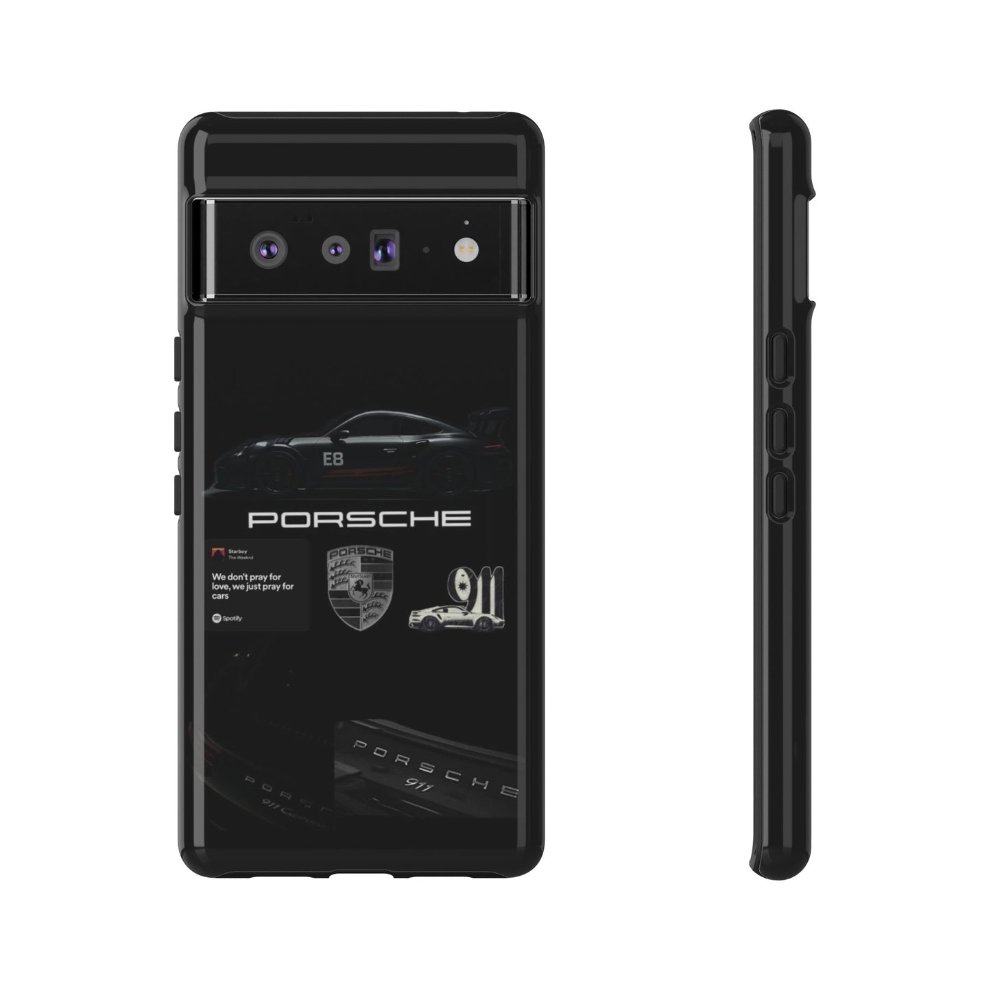 Porsche Phone Case, Tough Phone Cover, Stylish Car Accessories, Durable Smartphone Case, Gifts for Car Enthusiasts, Automotive Decor