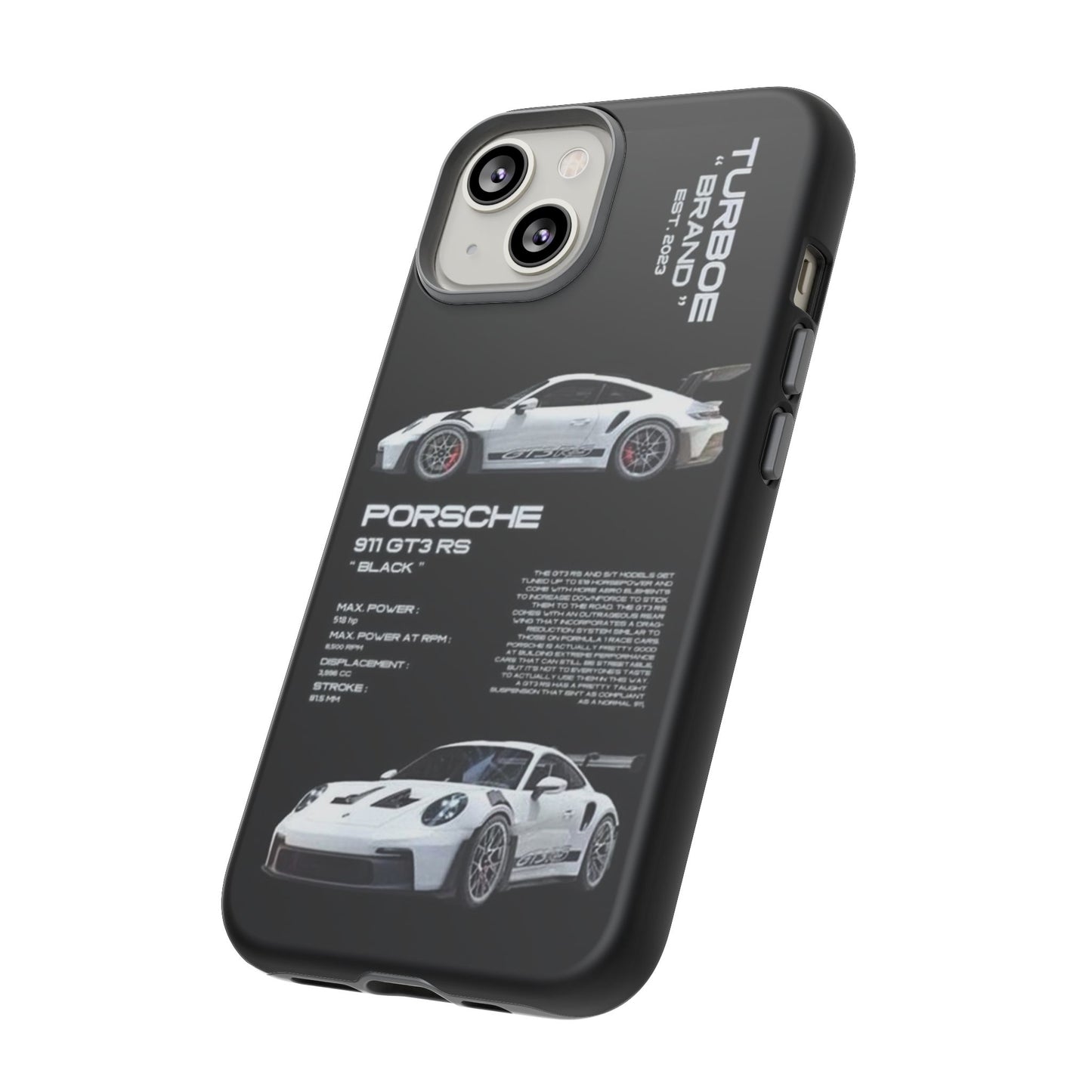 Porsche Phone Case, Tough Car Case, Automotive Gift, Racing Enthusiast Accessory, Stylish Smartphone Protection