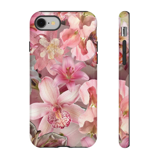 Phone Case - Matte & Glossy Tough Case Lily Flowers