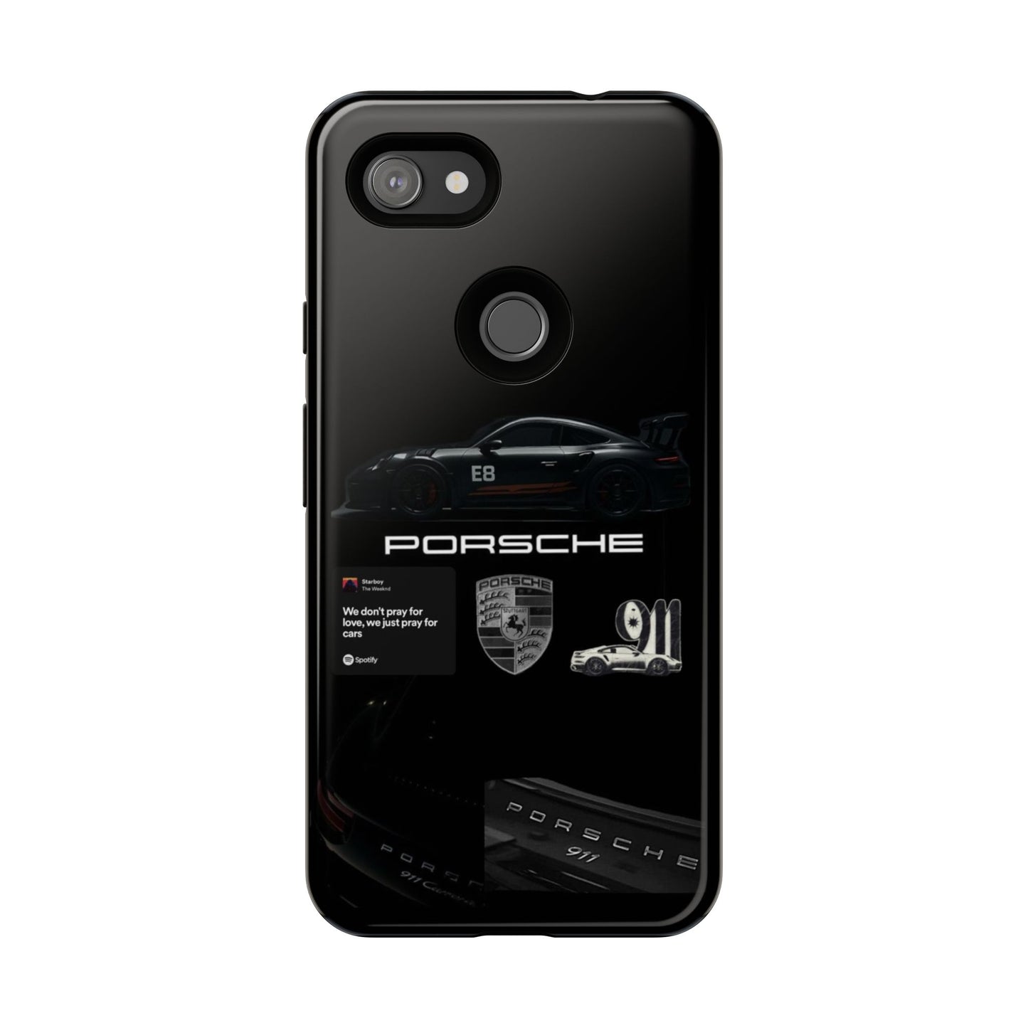 Porsche Phone Case, Tough Phone Cover, Stylish Car Accessories, Durable Smartphone Case, Gifts for Car Enthusiasts, Automotive Decor