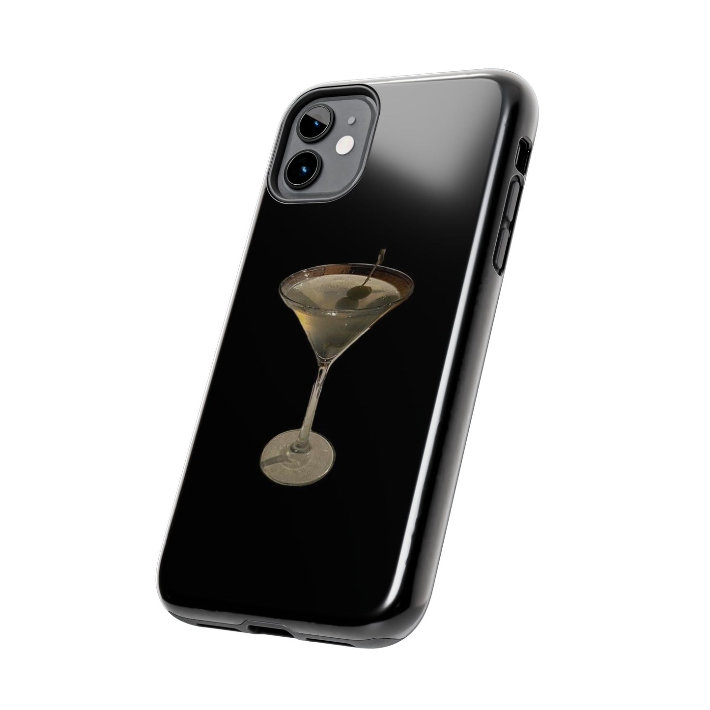 Stylish Martini Tough Phone Case - Perfect for Cocktail Lovers
