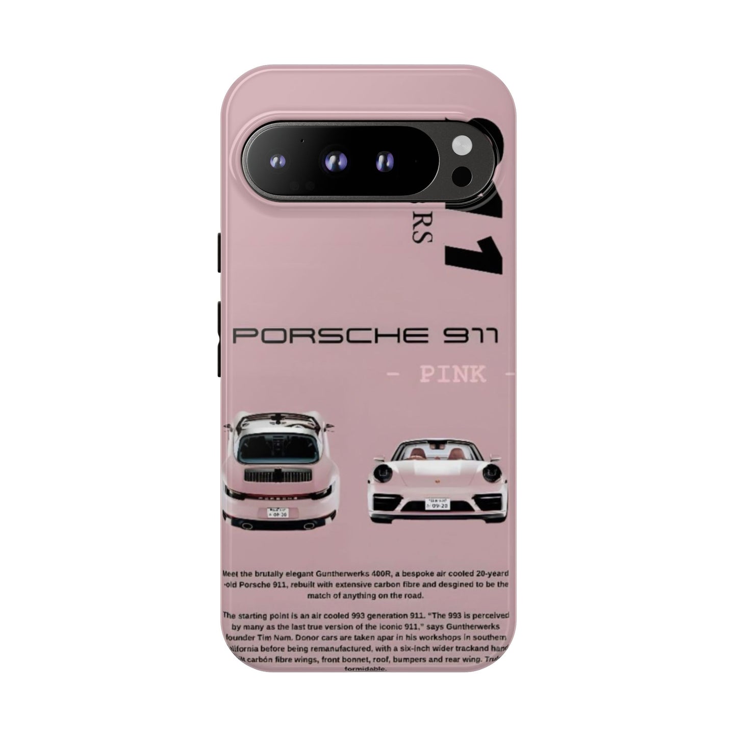 Porsche 911 Phone Case | Tough Cases for Car Lovers, Stylish Protection, Gift for Him/Her, Automotive Enthusiast