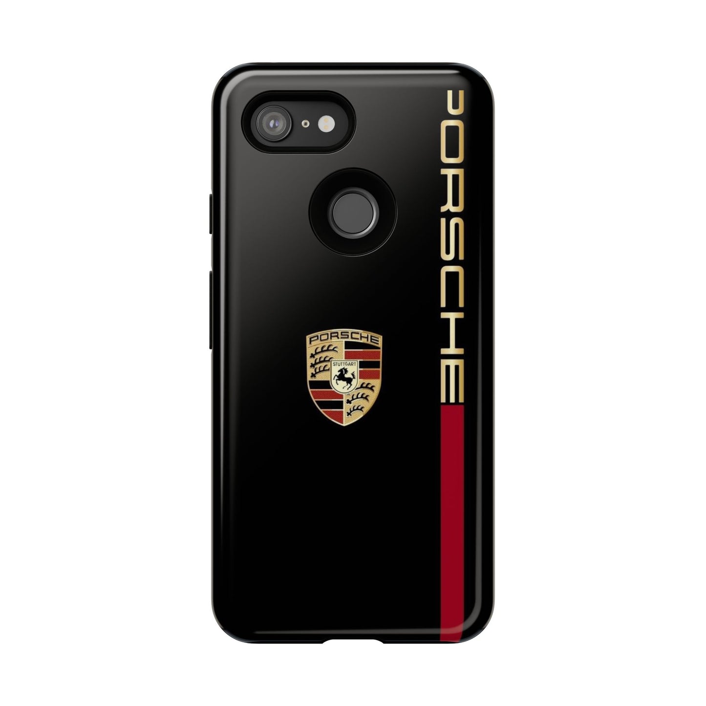 Porsche Tough Phone Case, Durable Car Lover Accessory, Protective Cover, Gift for Auto Enthusiasts, Racing Themed Phone Accessory