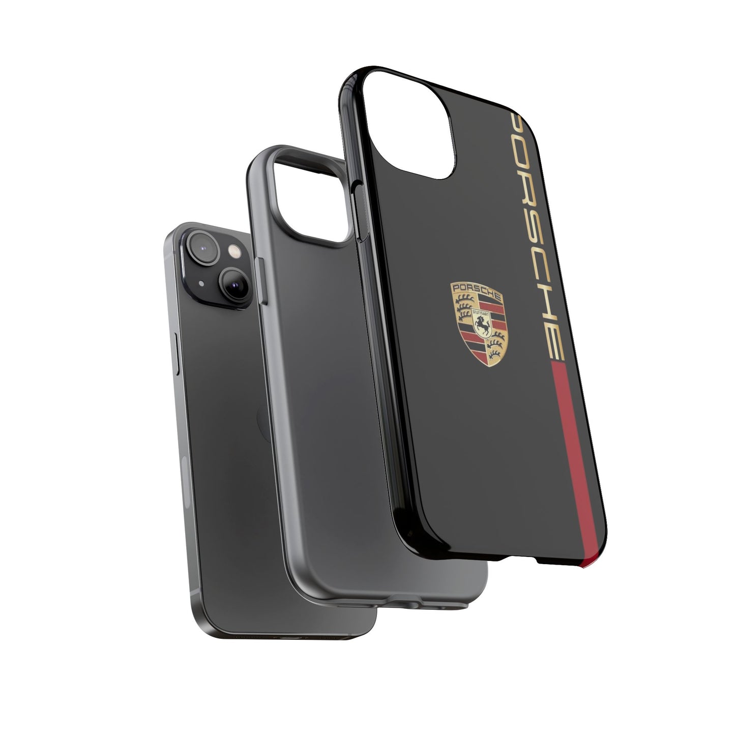 Porsche Tough Phone Case, Durable Car Lover Accessory, Protective Cover, Gift for Auto Enthusiasts, Racing Themed Phone Accessory