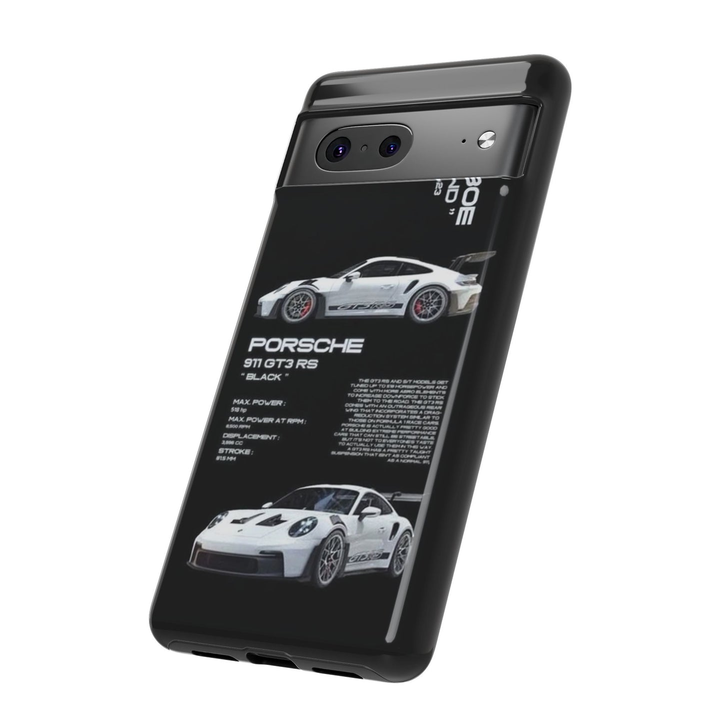 Porsche Phone Case, Tough Car Case, Automotive Gift, Racing Enthusiast Accessory, Stylish Smartphone Protection