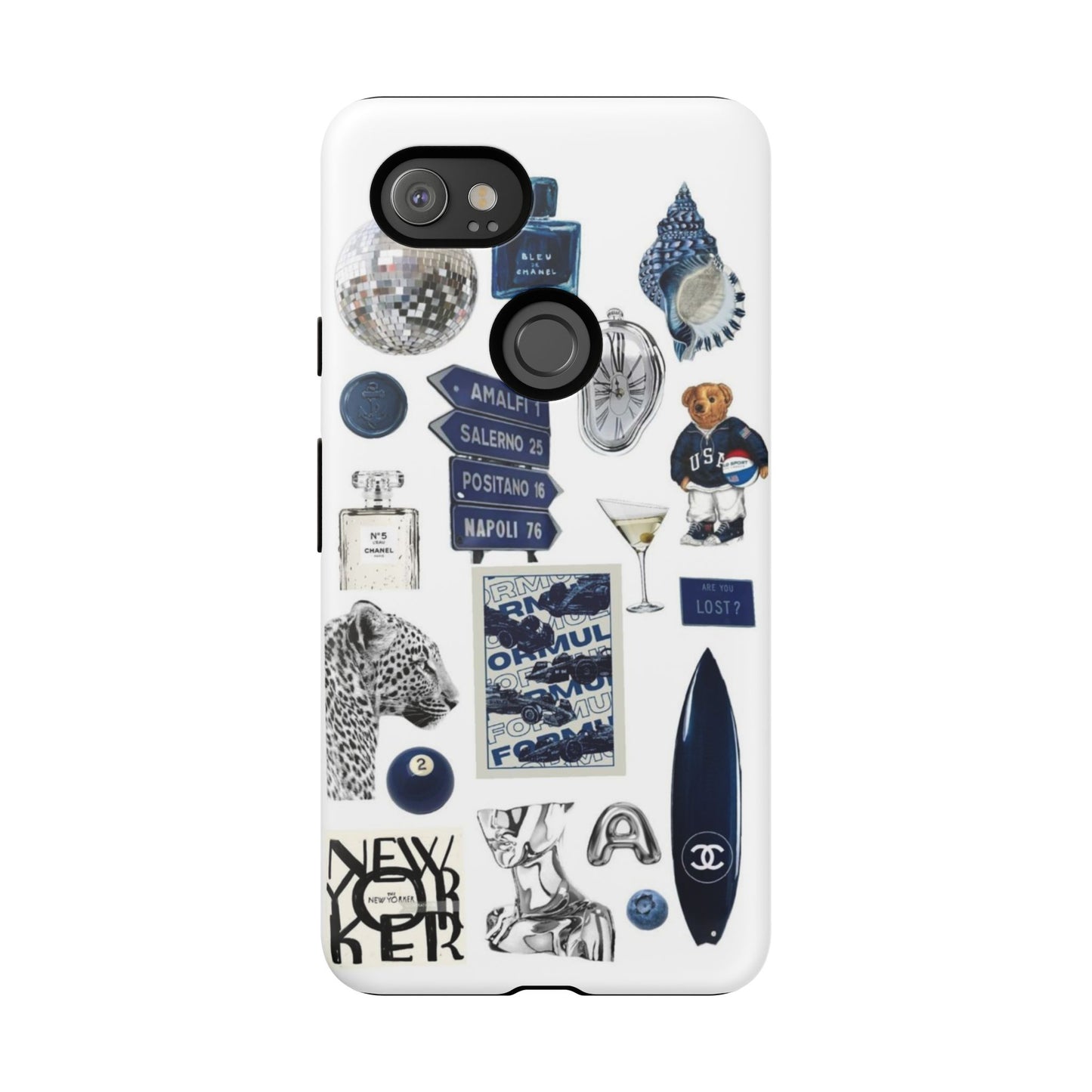 Chic Phone Case, Tough Slim Cover with Stylish Design, Gift for Her, Trendy Accessory, Birthday Present, Fashionable Tech