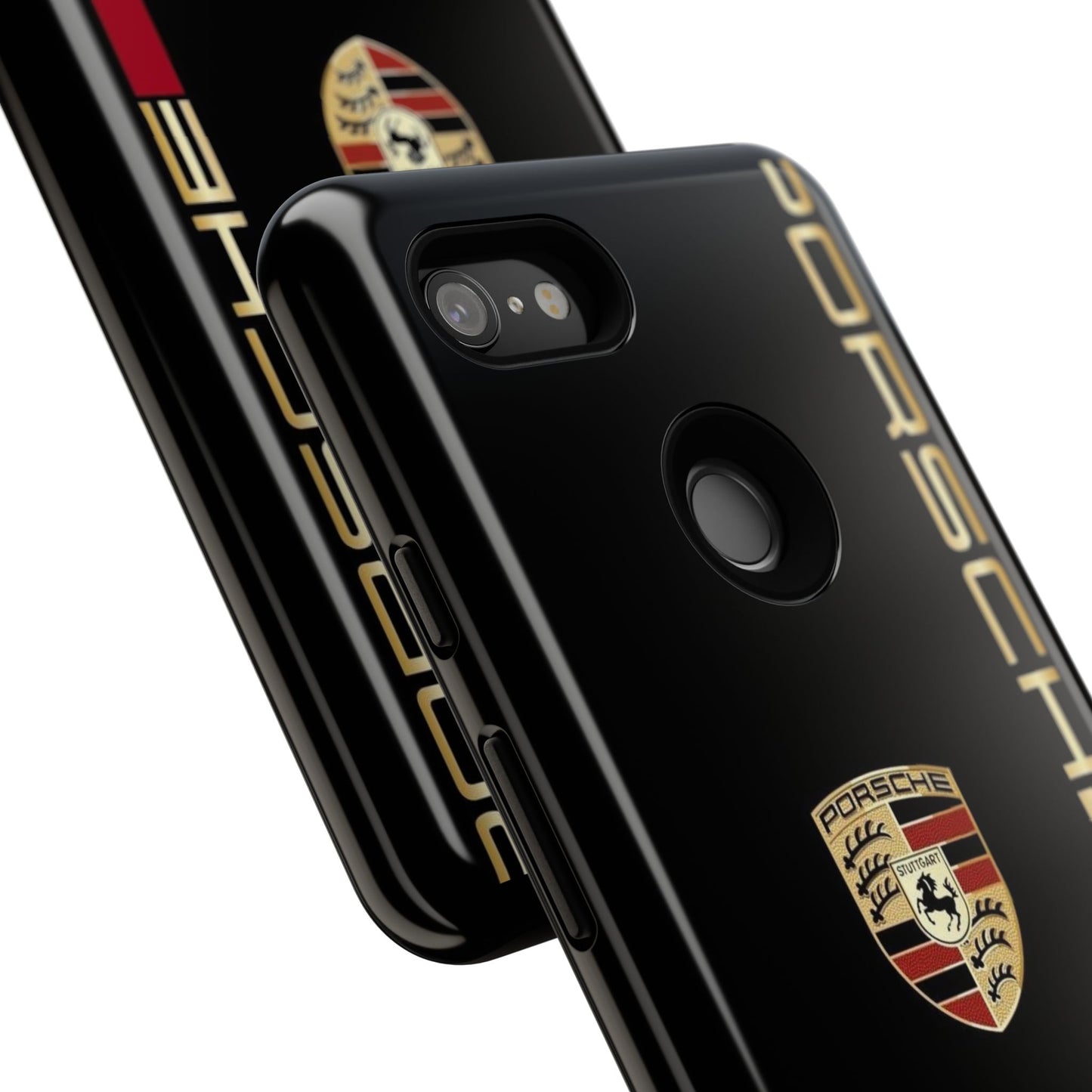 Porsche Tough Phone Case, Durable Car Lover Accessory, Protective Cover, Gift for Auto Enthusiasts, Racing Themed Phone Accessory