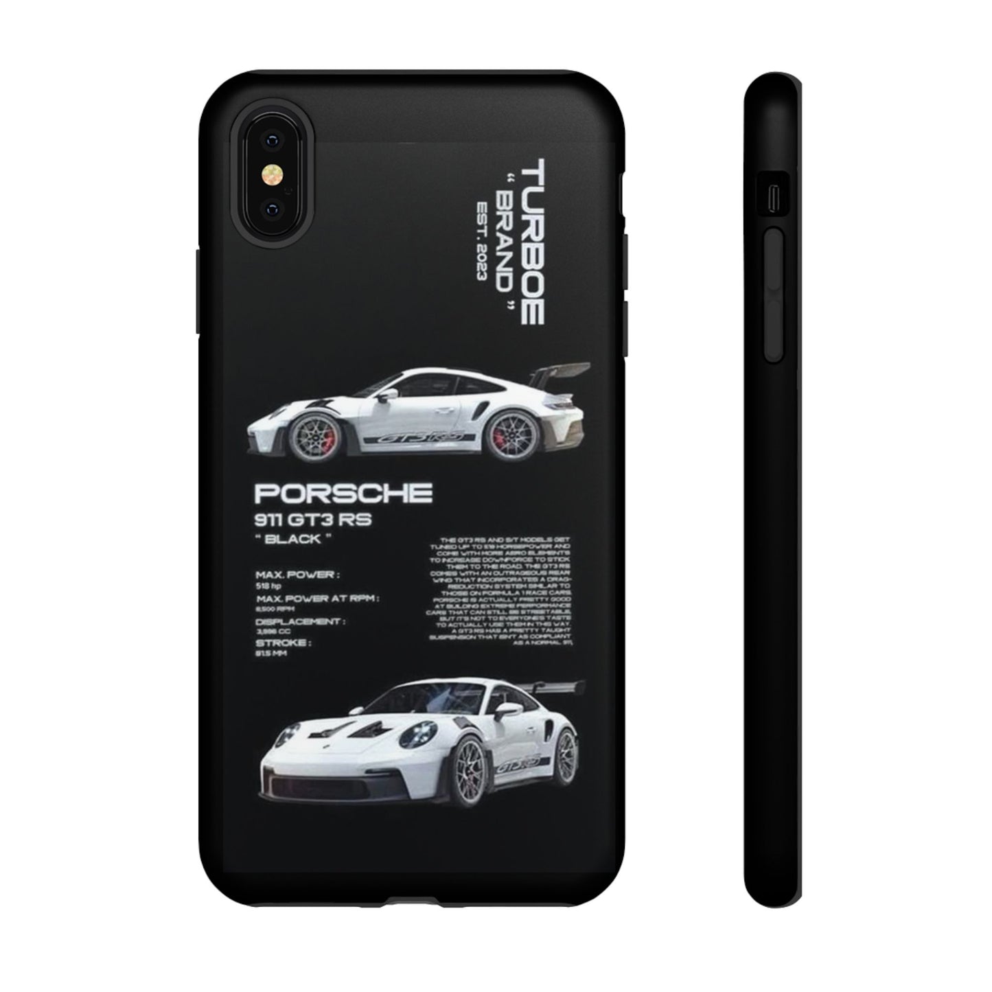 Porsche Phone Case, Tough Car Case, Automotive Gift, Racing Enthusiast Accessory, Stylish Smartphone Protection
