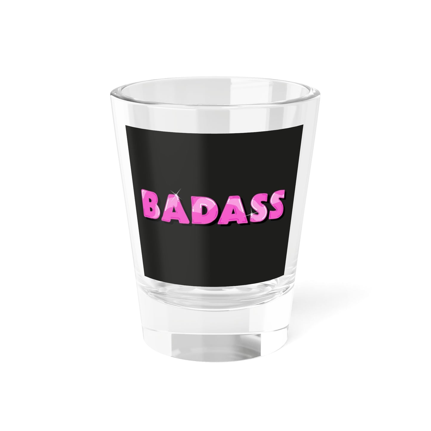 Badass Shot Glass Set | Cool Gift for Friends | Birthday Party Drinkware | Fun Bar Accessory | Unique Home Decor