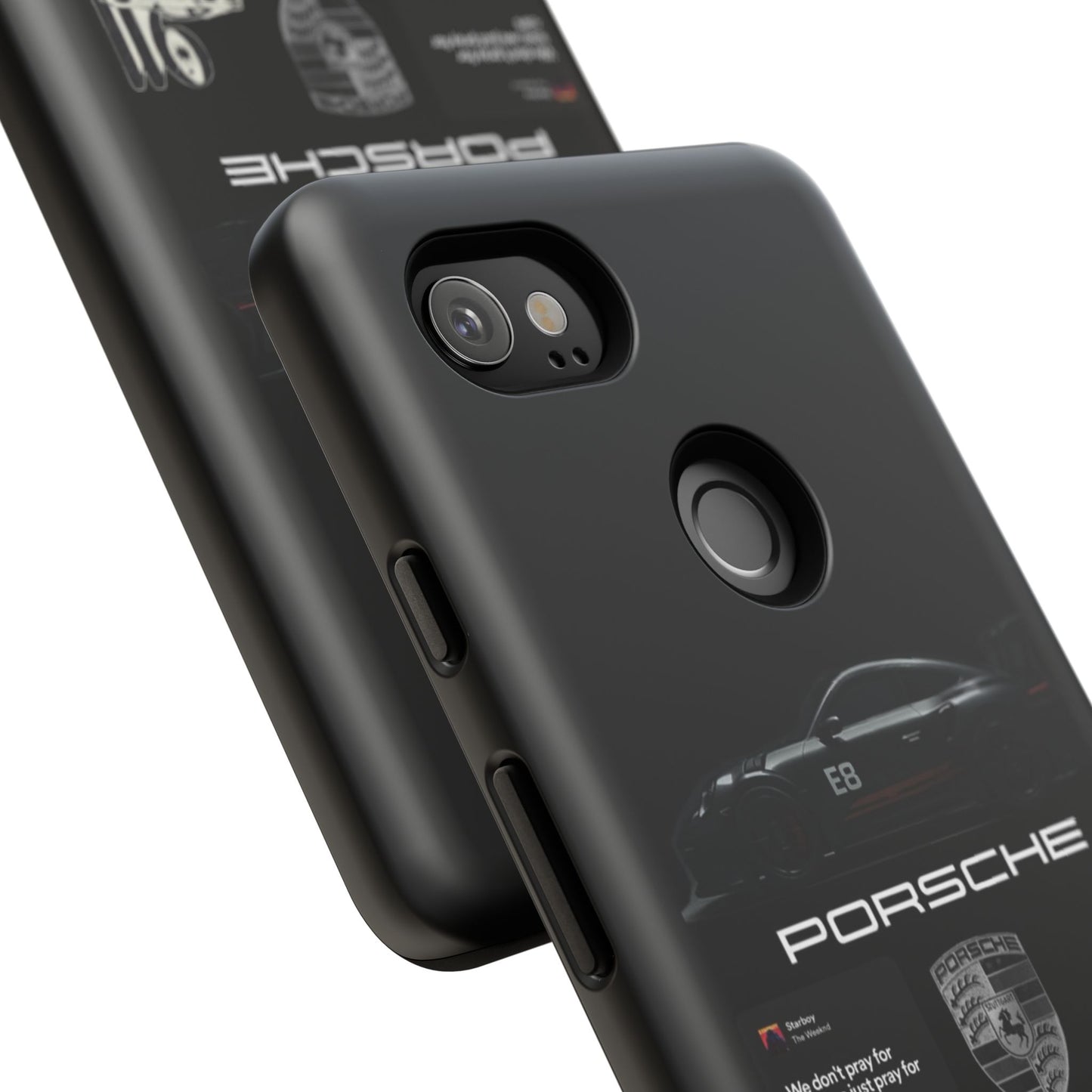 Porsche Phone Case, Tough Phone Cover, Stylish Car Accessories, Durable Smartphone Case, Gifts for Car Enthusiasts, Automotive Decor