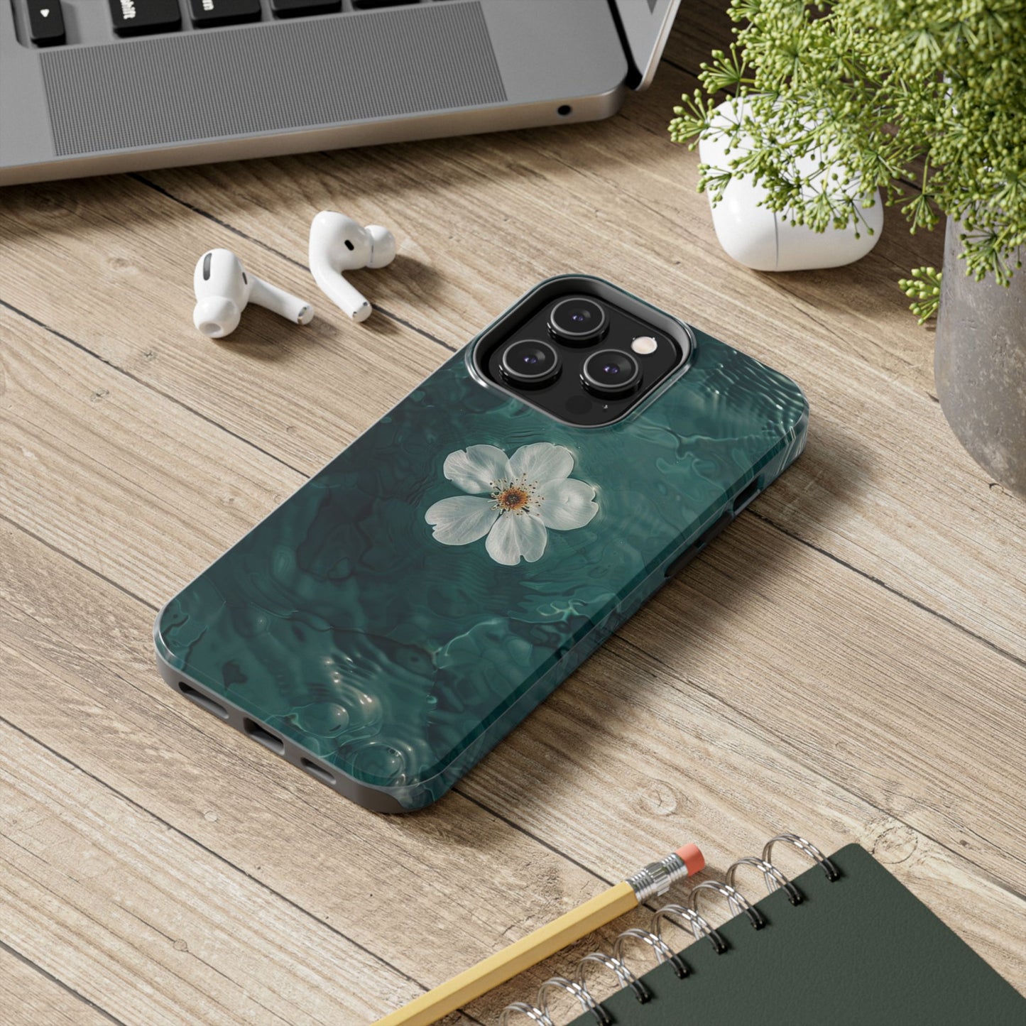 Floral Tough Phone Case - Watercolor Flower Design