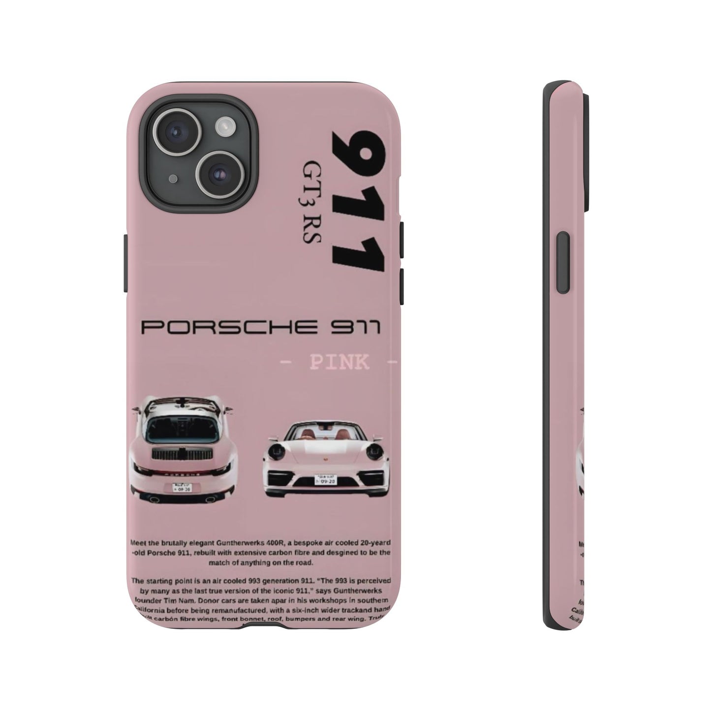 Porsche 911 Phone Case | Tough Cases for Car Lovers, Stylish Protection, Gift for Him/Her, Automotive Enthusiast