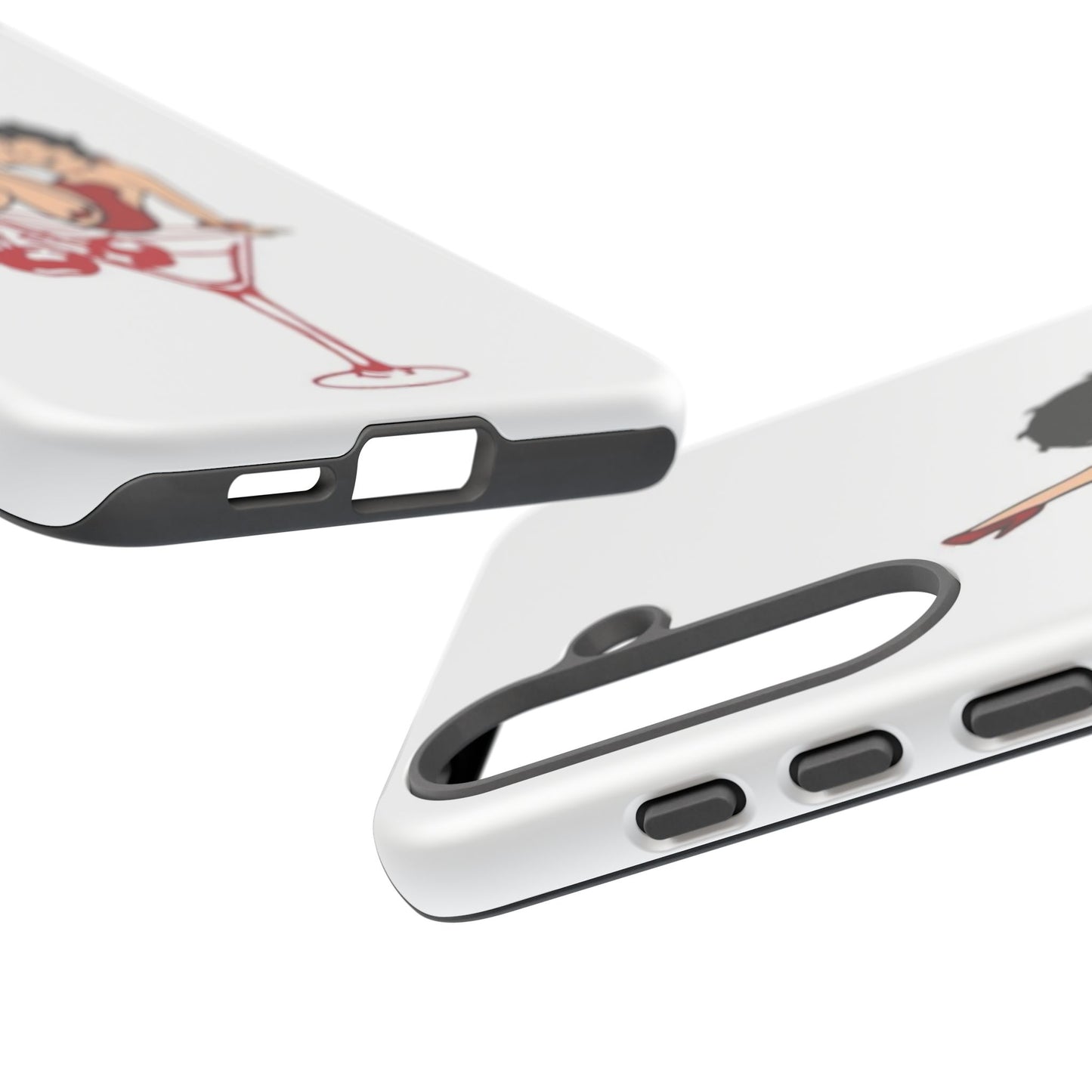 Betty Boop Martini Phone Case - Stylish Tough Cases for Fun Lovers