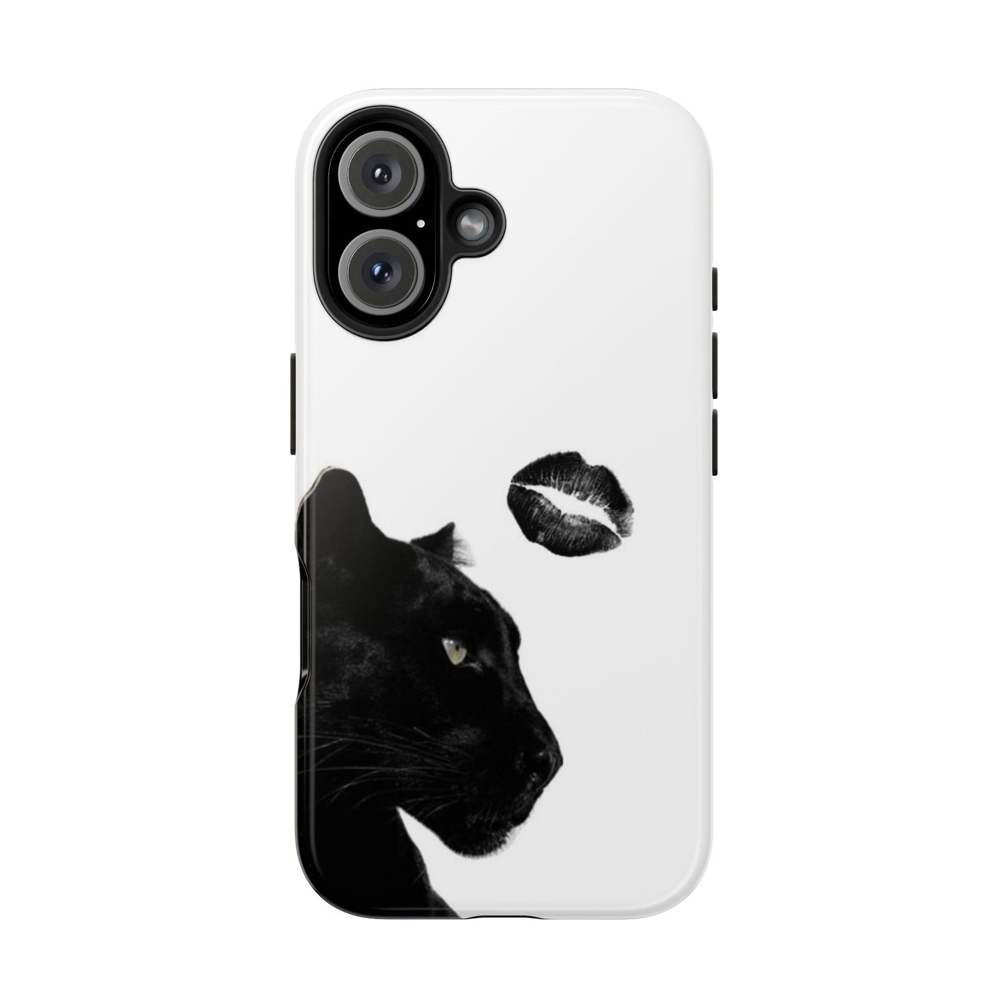 Elegant Panther Design Tough Phone Case - Stylish Protection for Animal Lovers