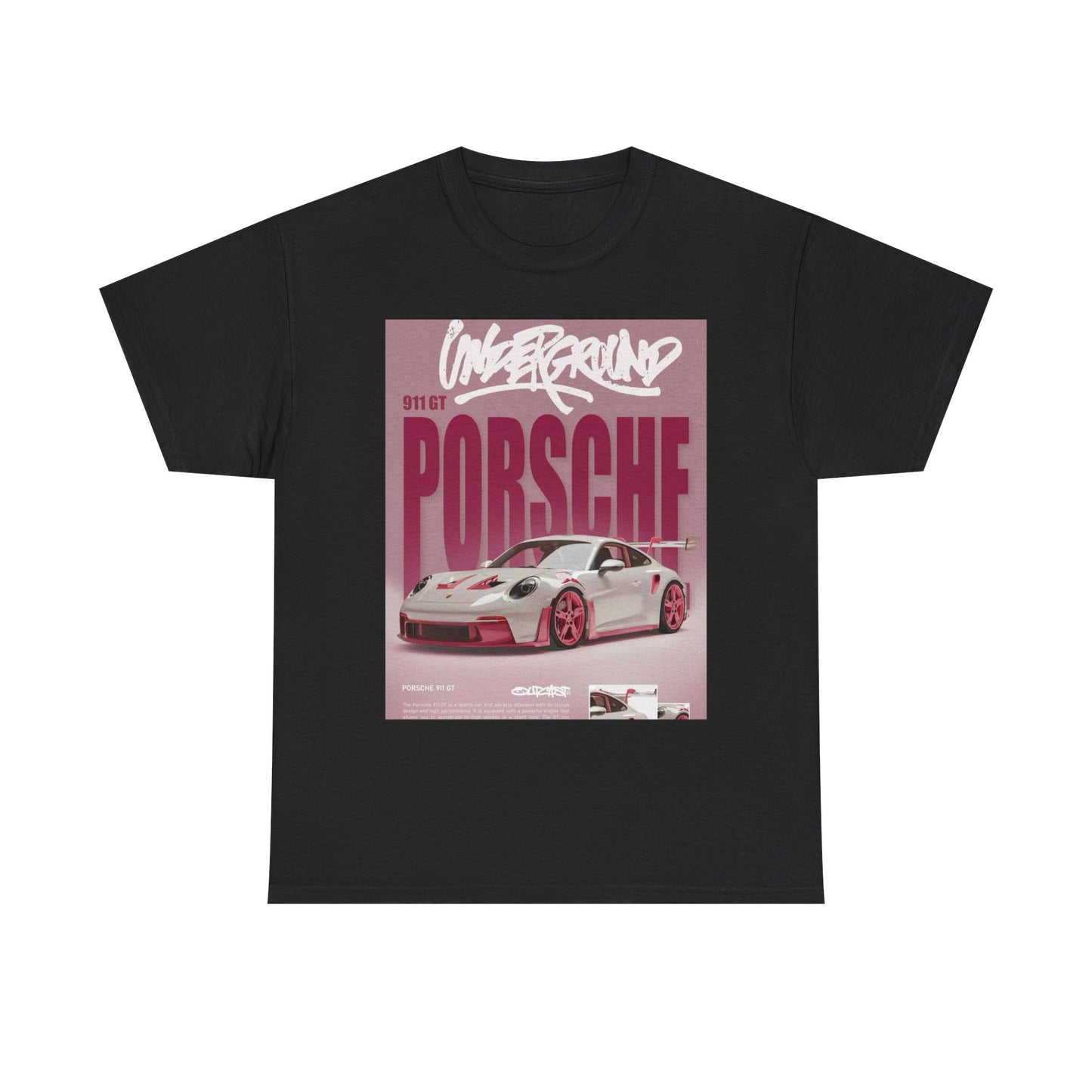 Retro Porsche Graphic Tee, Car Enthusiast Shirt, Vintage Auto Apparel, Gift for Him, Cool Casual T-Shirt
