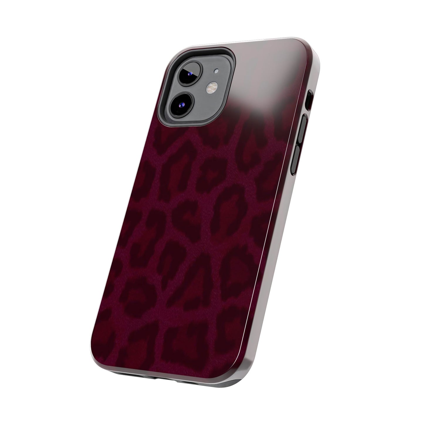 Chic Leopard Print Tough Phone Cases - Stylish Protection for Your Device