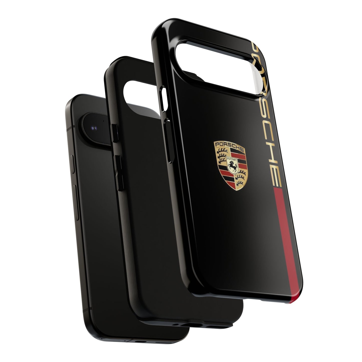Porsche Tough Phone Case, Durable Car Lover Accessory, Protective Cover, Gift for Auto Enthusiasts, Racing Themed Phone Accessory