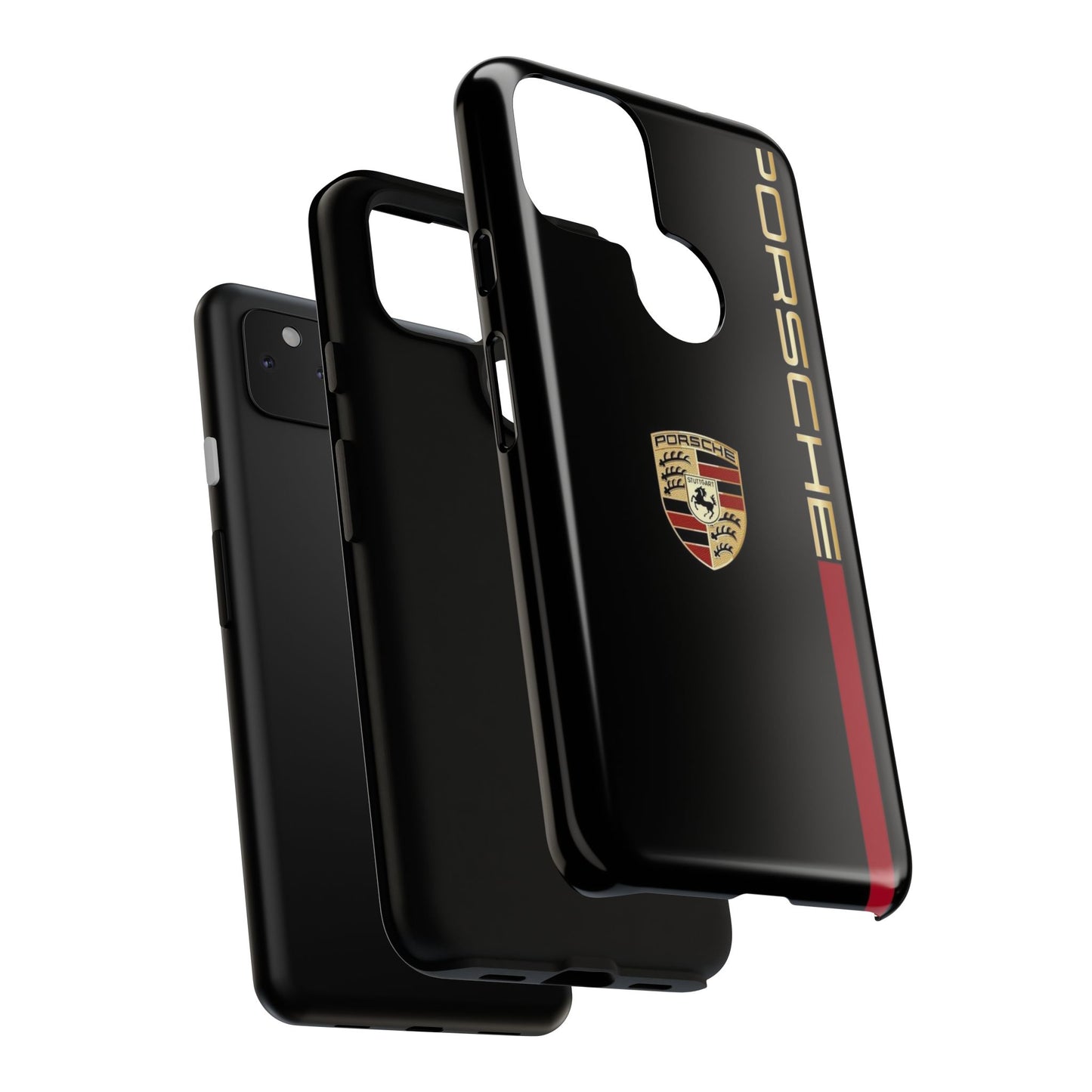 Porsche Tough Phone Case, Durable Car Lover Accessory, Protective Cover, Gift for Auto Enthusiasts, Racing Themed Phone Accessory