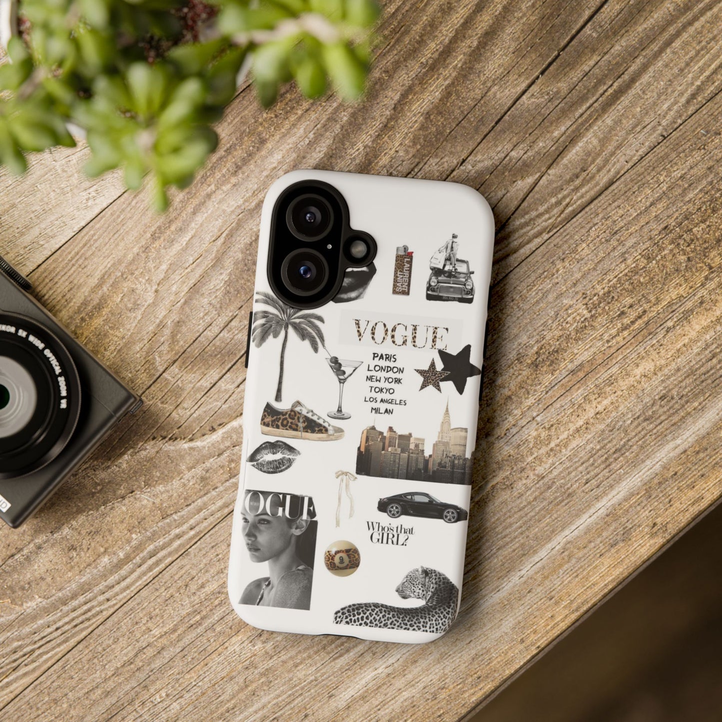 Chic Phone Case - Vogue-Inspired Tough Case for Fashion Lovers, Stylish Accessories, Unique Gift for Her, Trendy Mobile Cover, [...]
