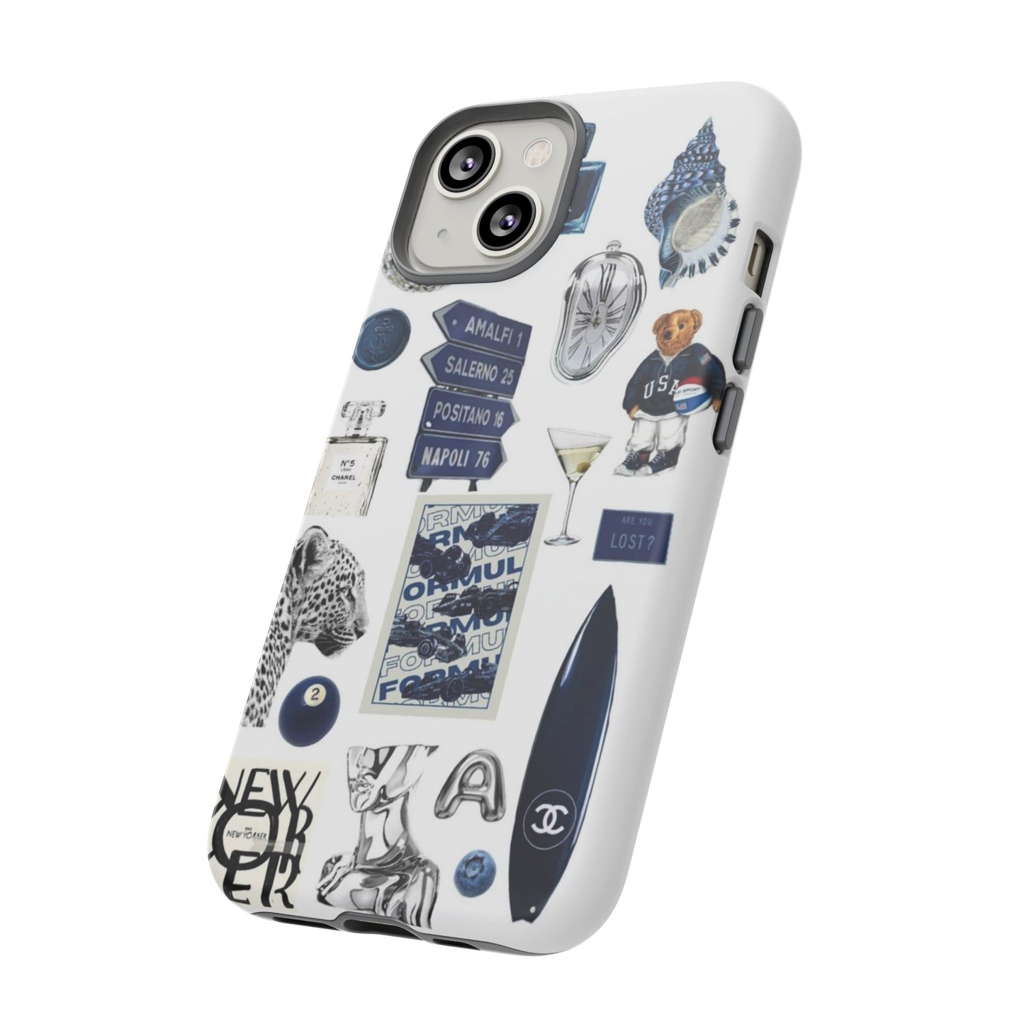 Chic Phone Case, Tough Slim Cover with Stylish Design, Gift for Her, Trendy Accessory, Birthday Present, Fashionable Tech