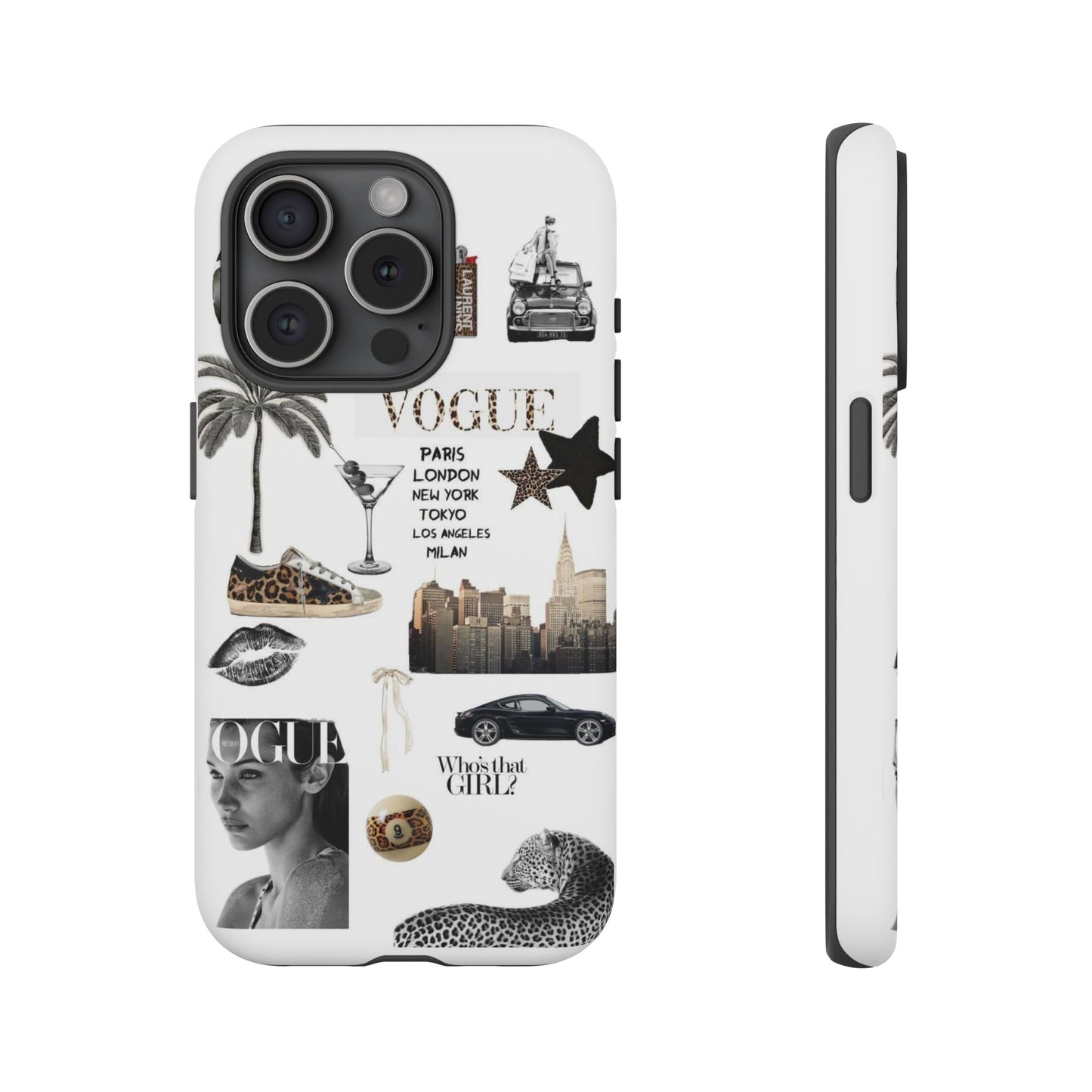 Chic Phone Case - Vogue-Inspired Tough Case for Fashion Lovers, Stylish Accessories, Unique Gift for Her, Trendy Mobile Cover, [...]