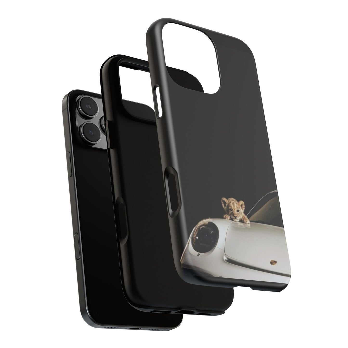 Wildlife-Inspired Phone Case with Lion Cub, Perfect Gift for Animal Lovers, Unique Phone Accessory for Car Enthusiasts, Stylish [...]