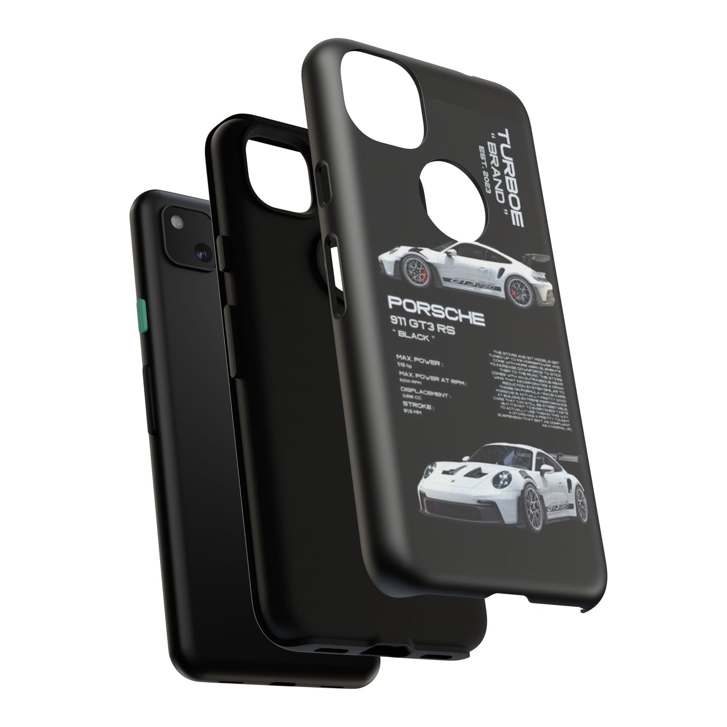Porsche Phone Case, Tough Car Case, Automotive Gift, Racing Enthusiast Accessory, Stylish Smartphone Protection