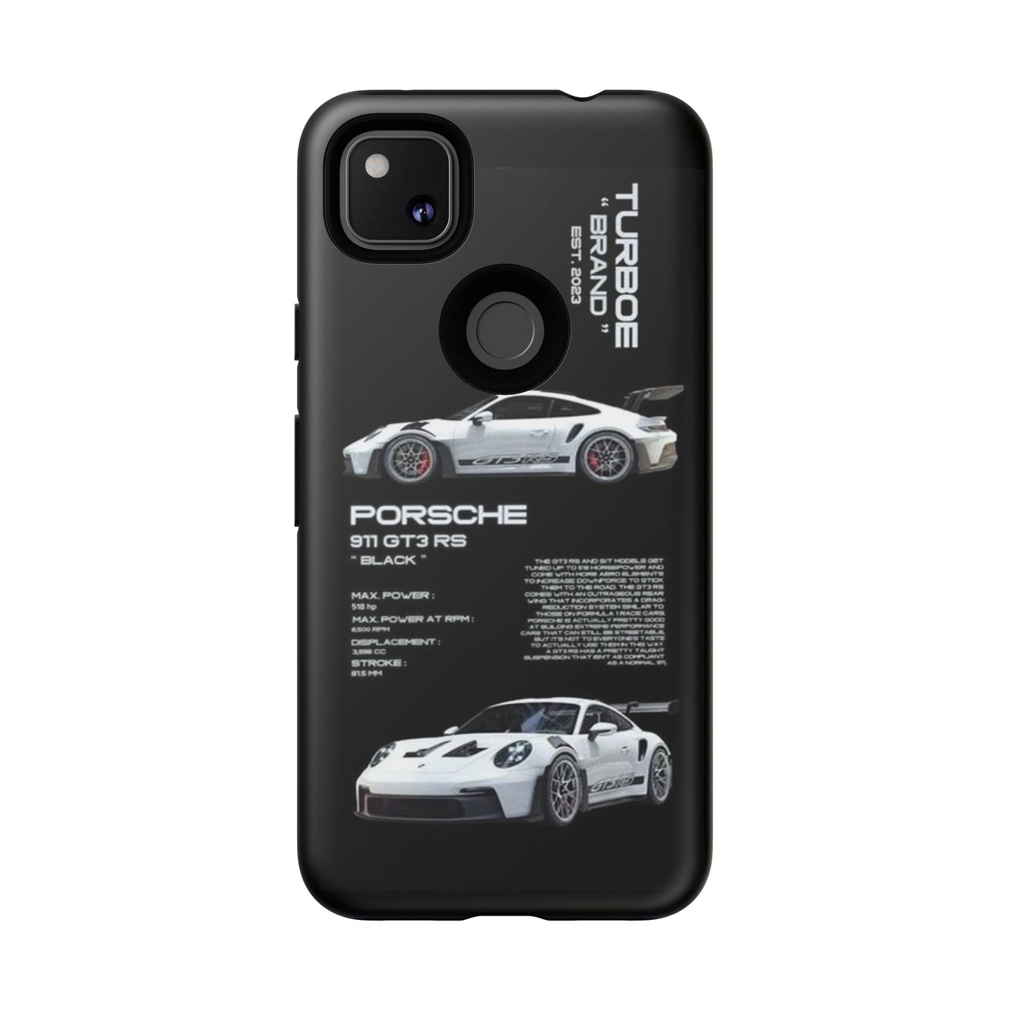 Porsche Phone Case, Tough Car Case, Automotive Gift, Racing Enthusiast Accessory, Stylish Smartphone Protection