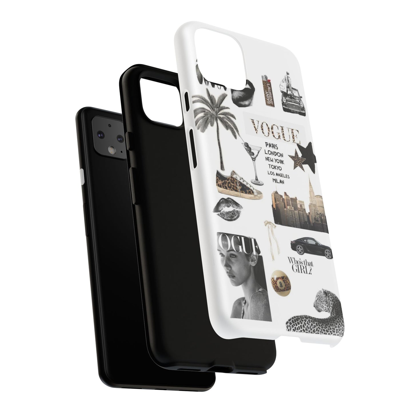 Chic Phone Case - Vogue-Inspired Tough Case for Fashion Lovers, Stylish Accessories, Unique Gift for Her, Trendy Mobile Cover, [...]