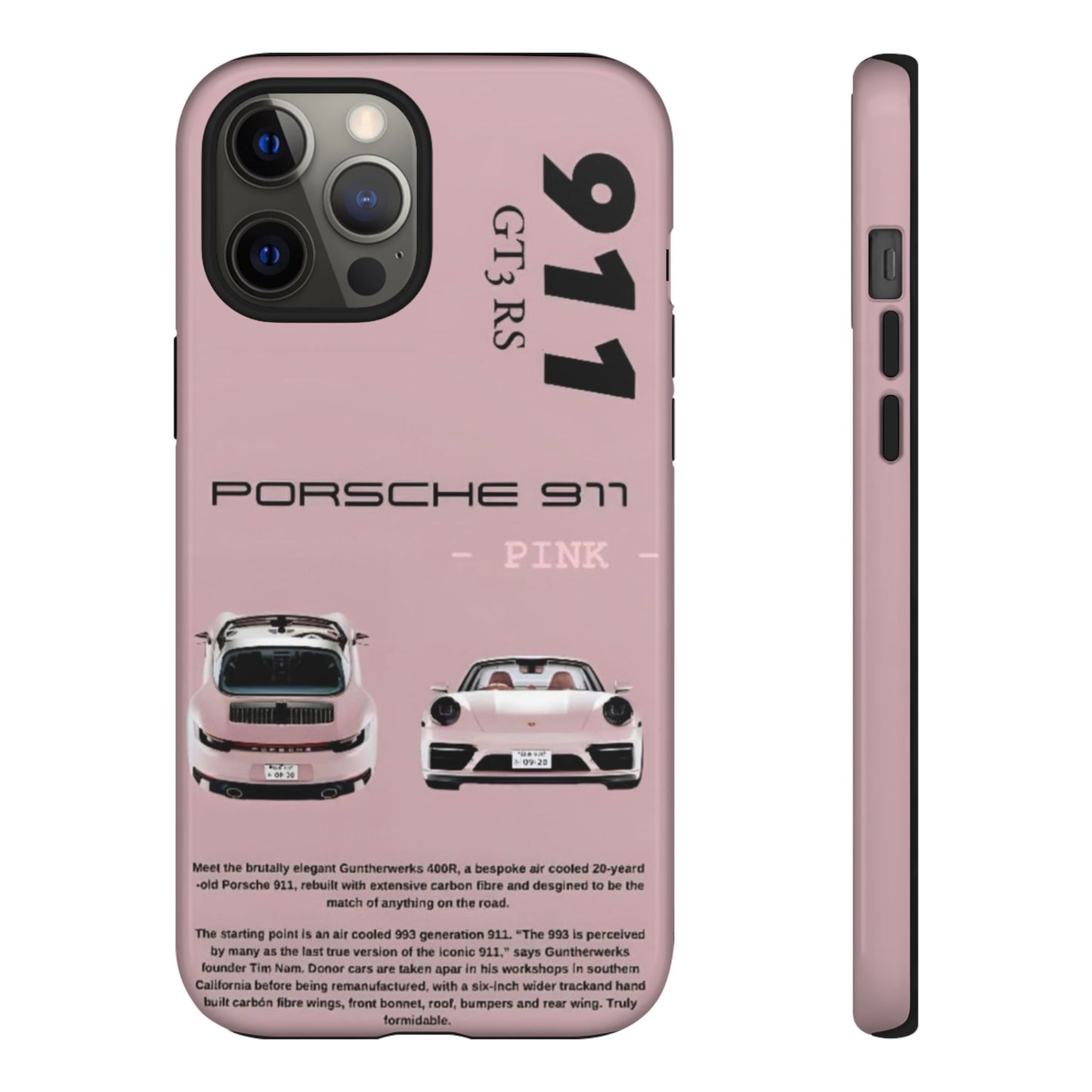 Porsche 911 Phone Case | Tough Cases for Car Lovers, Stylish Protection, Gift for Him/Her, Automotive Enthusiast