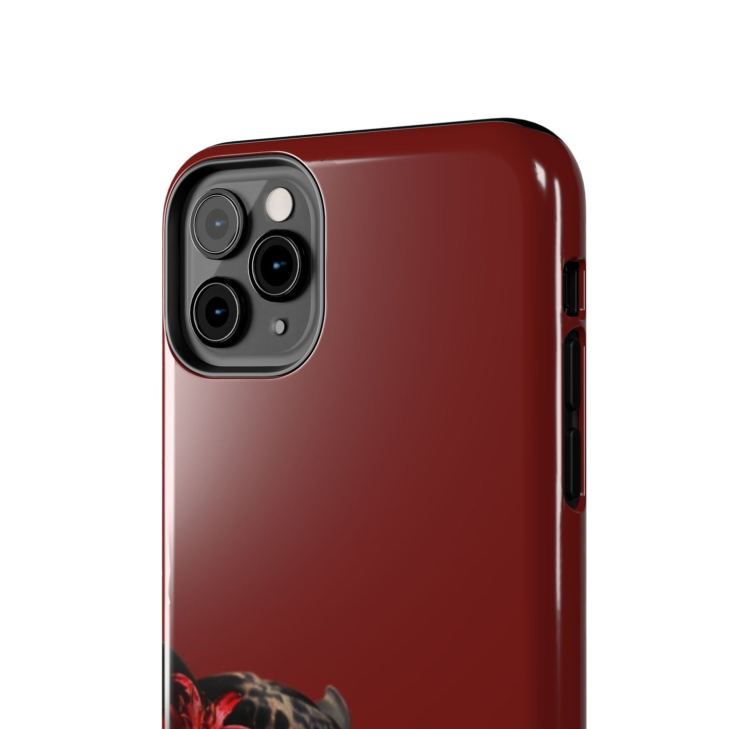 Wild Elegance Tough Phone Case with Panther Design