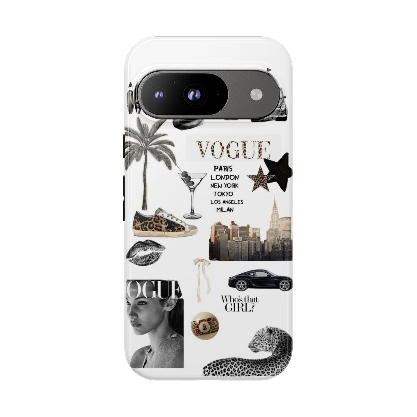 Chic Phone Case - Vogue-Inspired Tough Case for Fashion Lovers, Stylish Accessories, Unique Gift for Her, Trendy Mobile Cover, [...]
